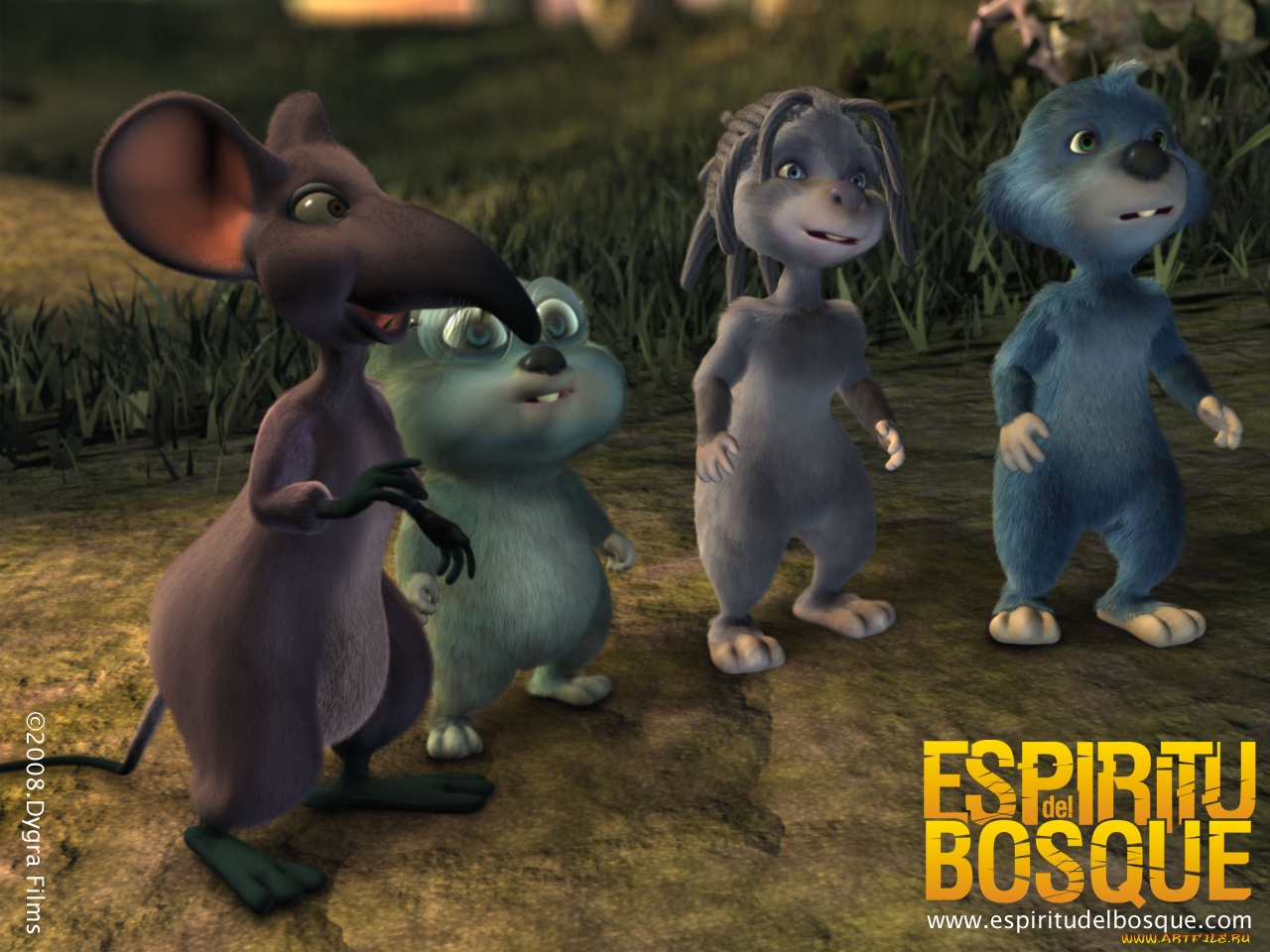 esp&, 237, ritu, del, bosque, дух, живого, леса, мультфильмы, unknown, разное