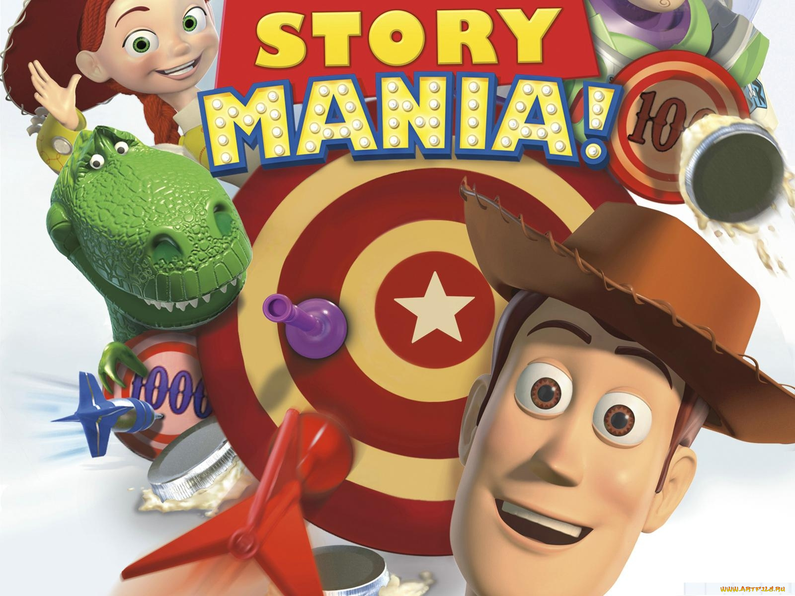 toy, story, mania, видео, игры