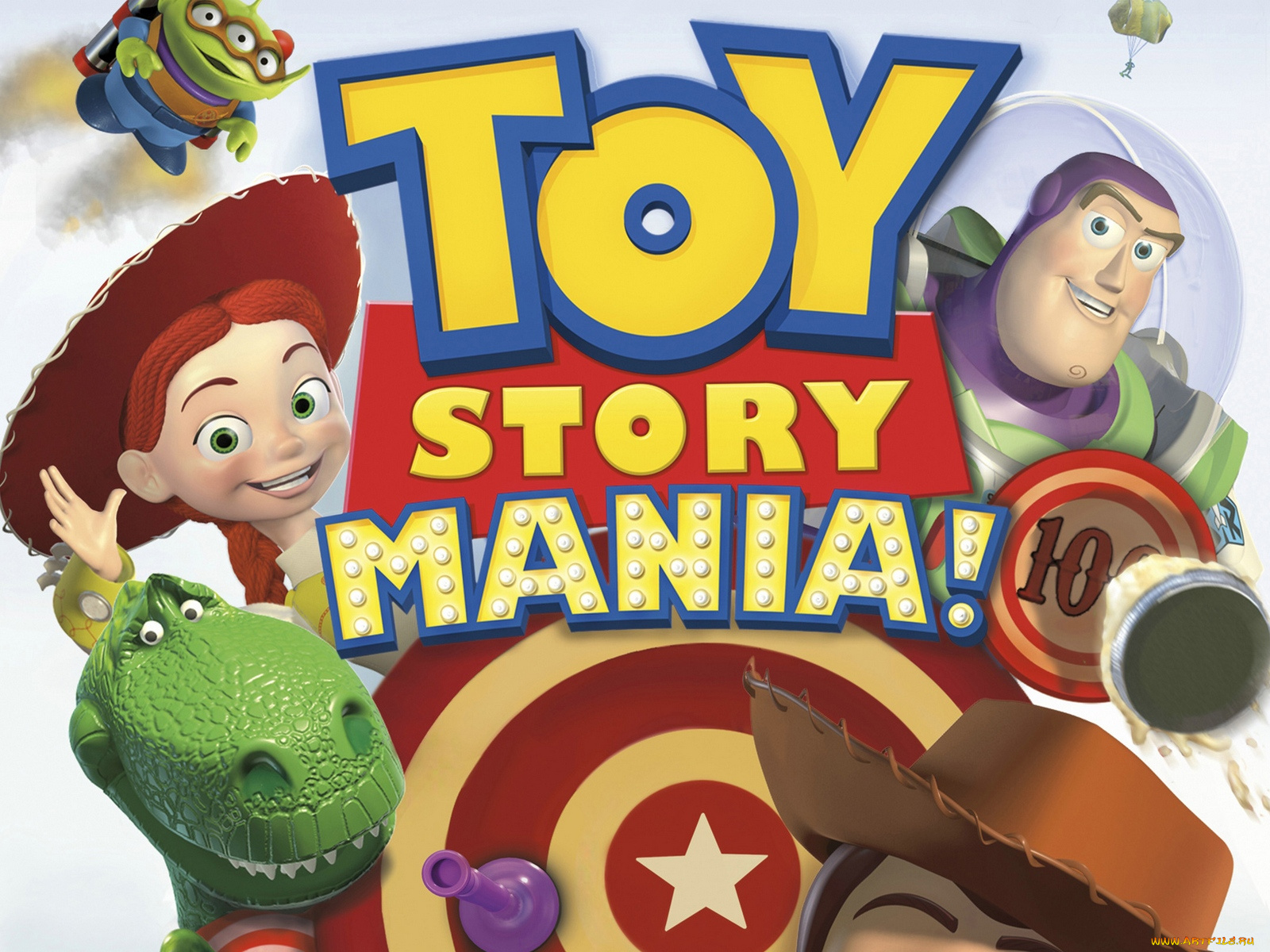 toy, story, mania, видео, игры