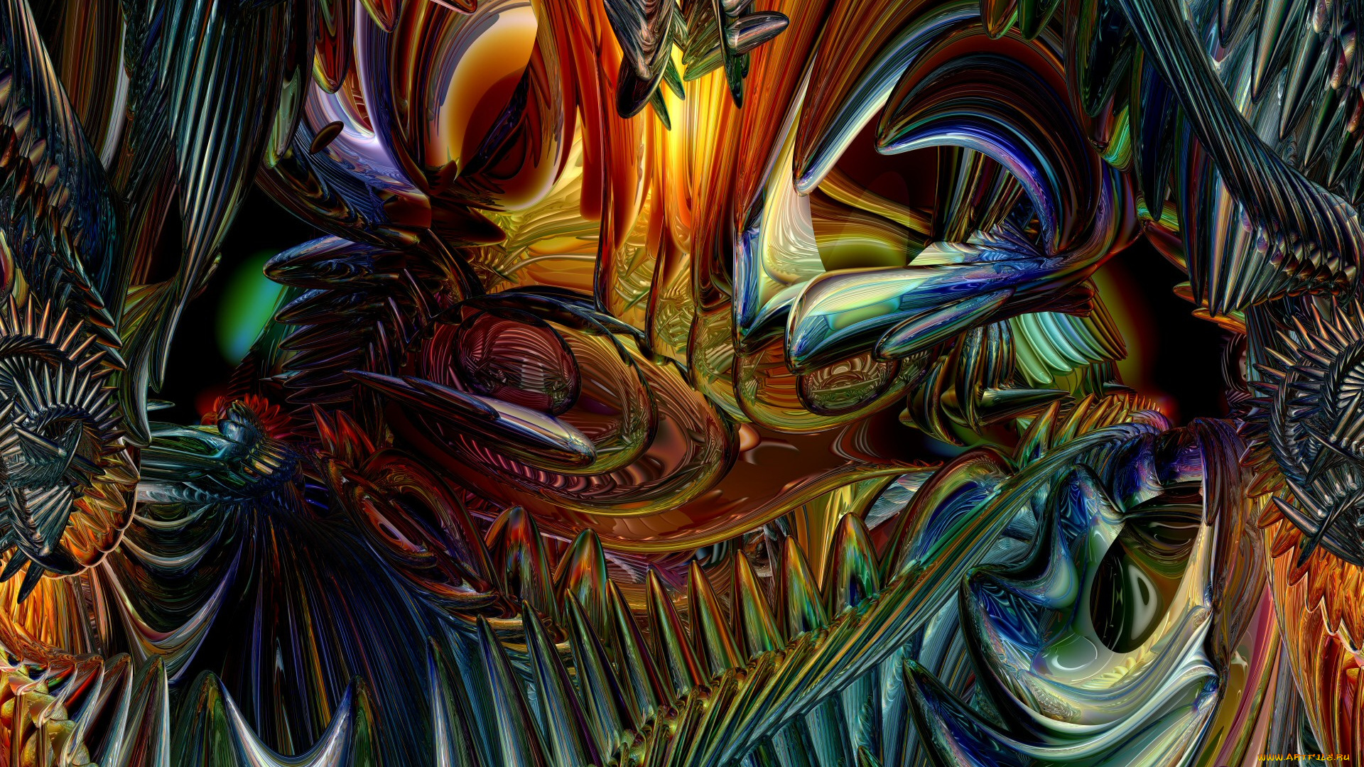 3д, графика, abstract, абстракции