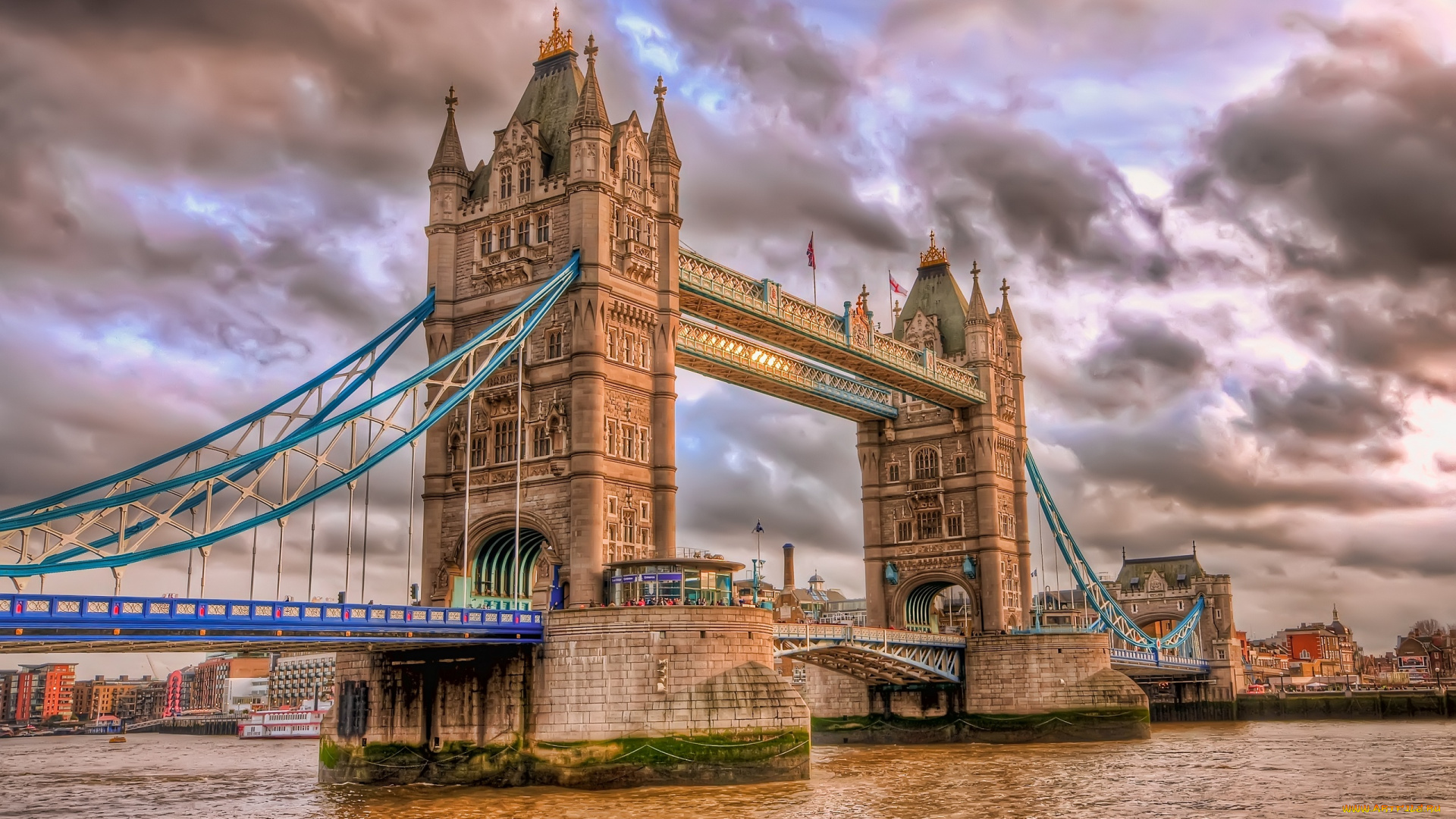 города, лондон, великобритания