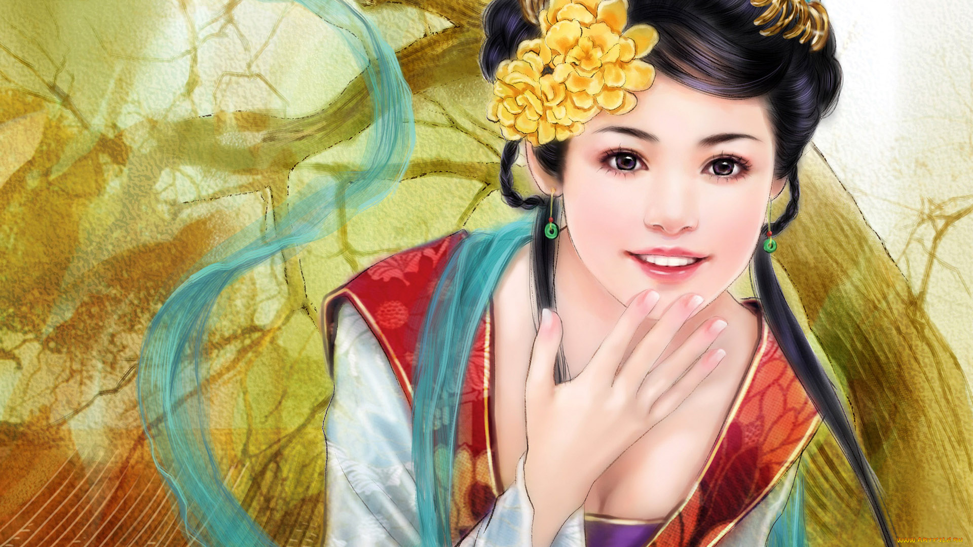 рисованные, люди, cha, cha