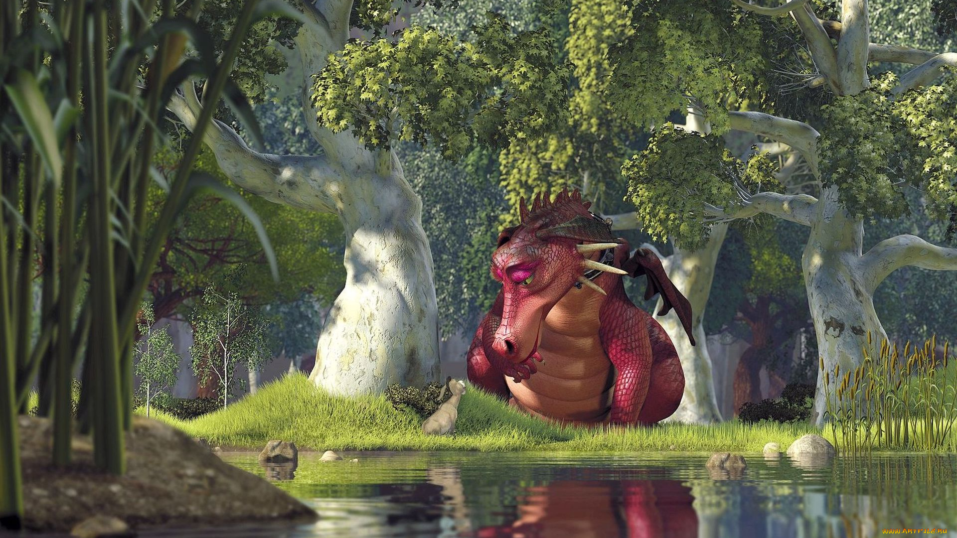 shrek, the, third, мультфильмы