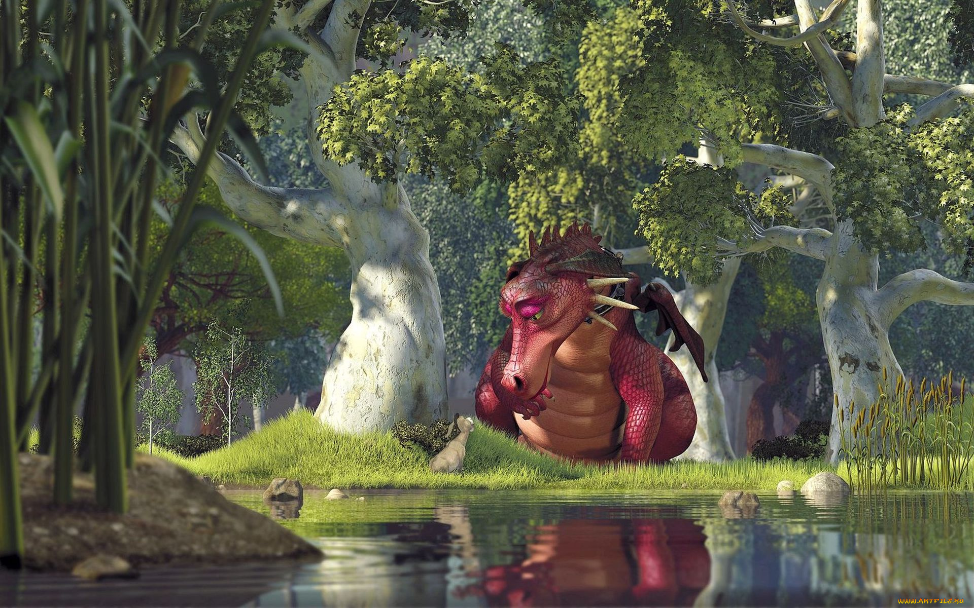 shrek, the, third, мультфильмы