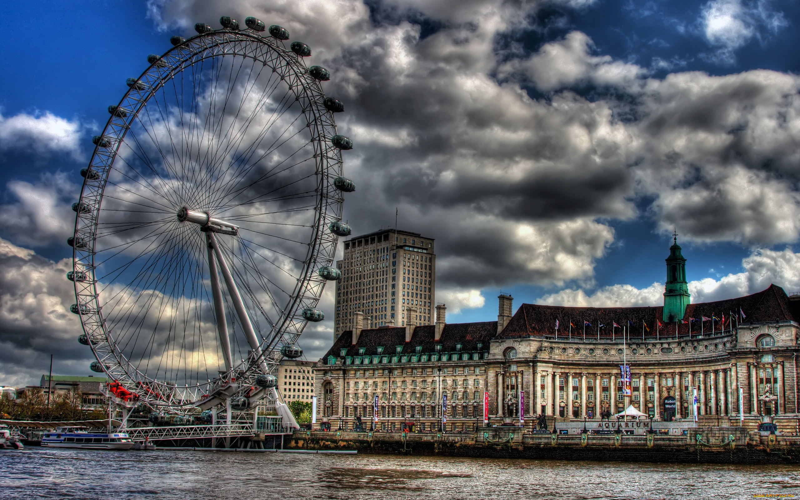 города, лондон, великобритания