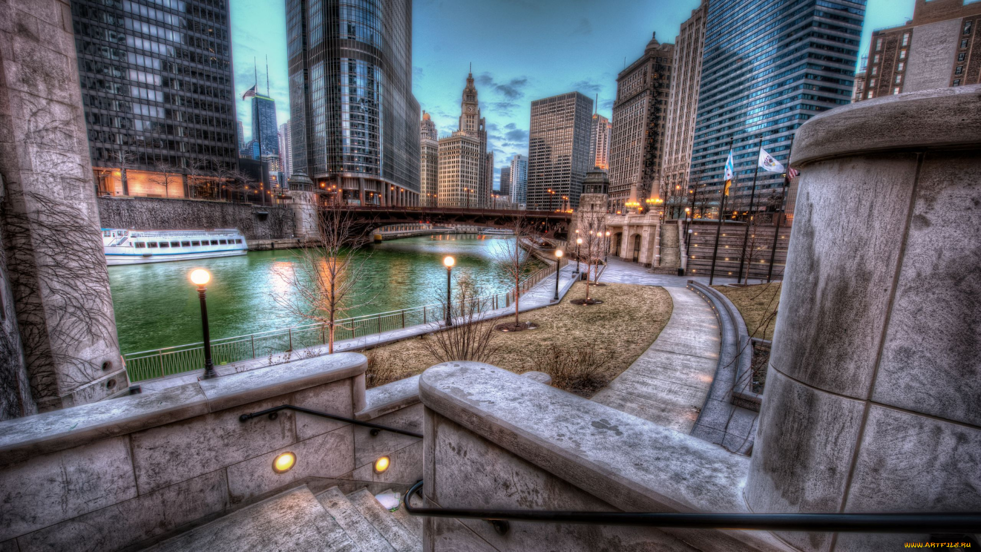 chicago, города, Чикаго, сша