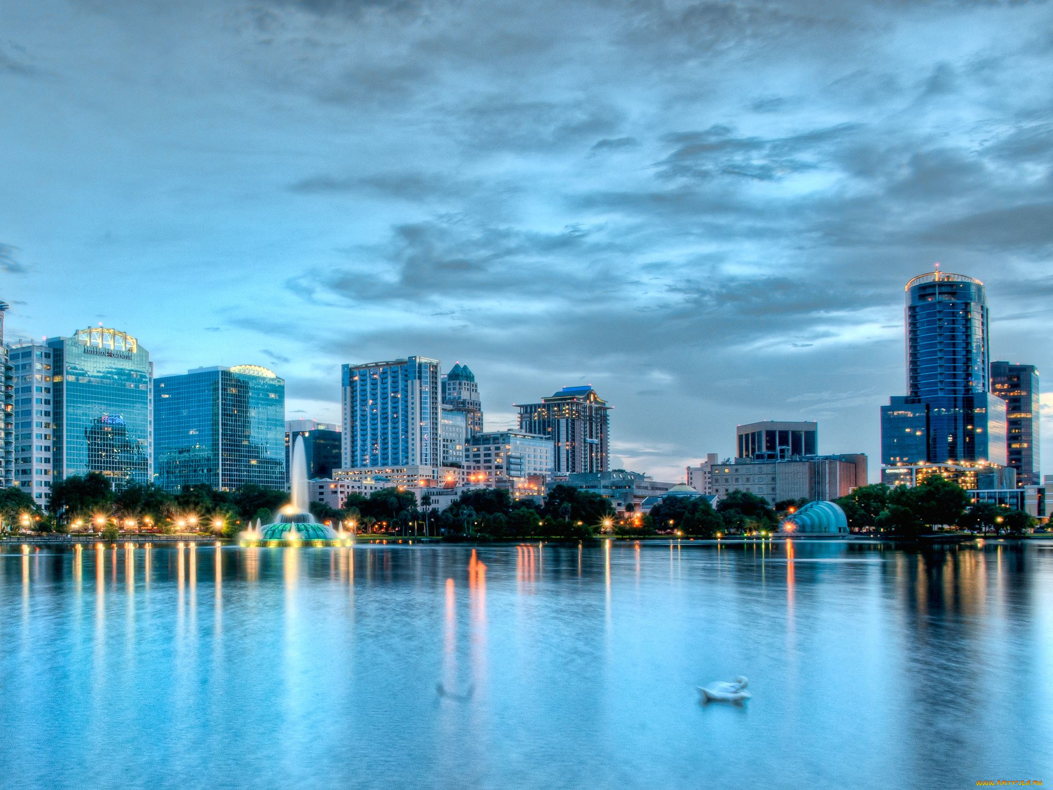 orlando, города, панорамы