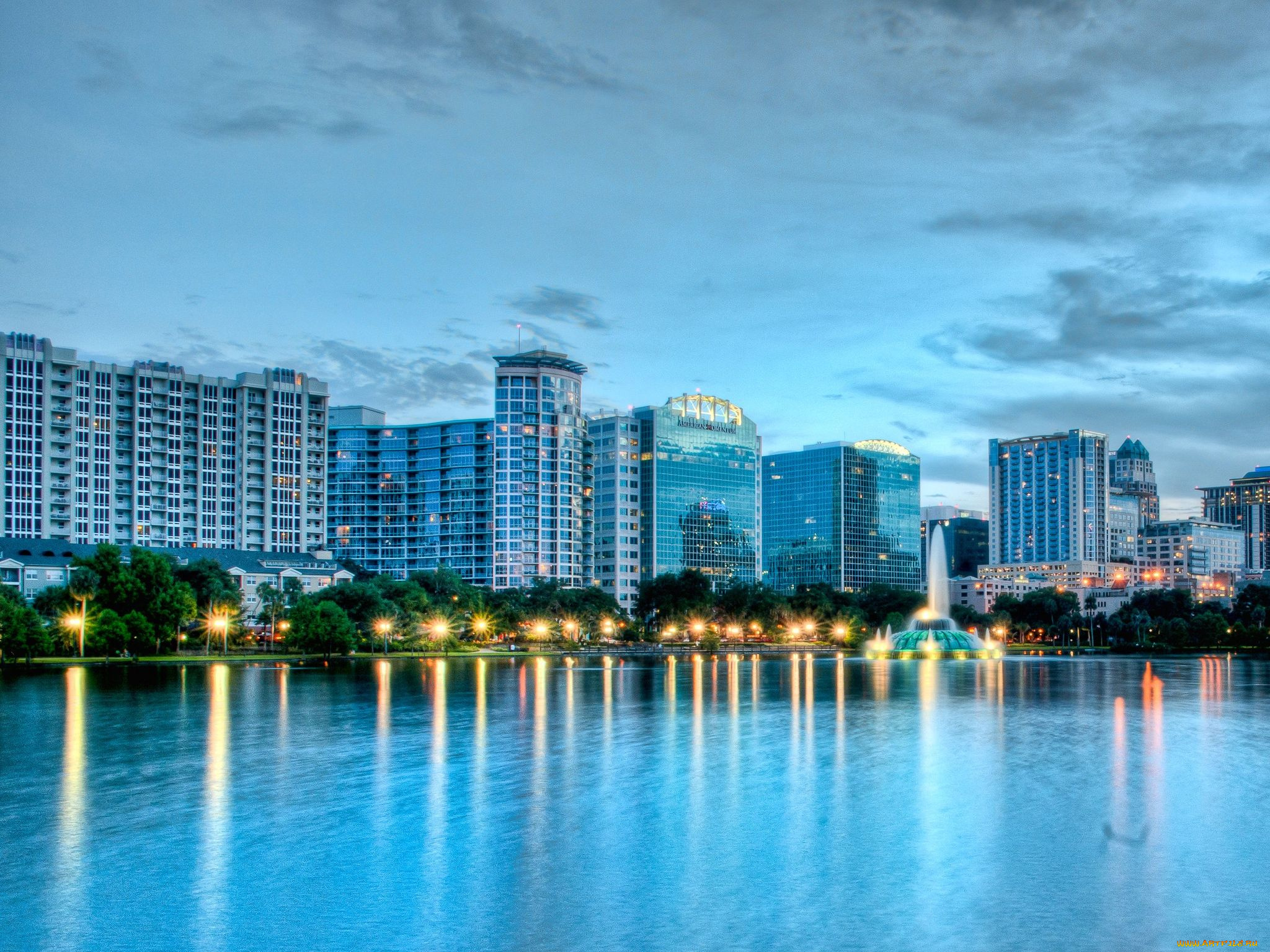 orlando, города, панорамы