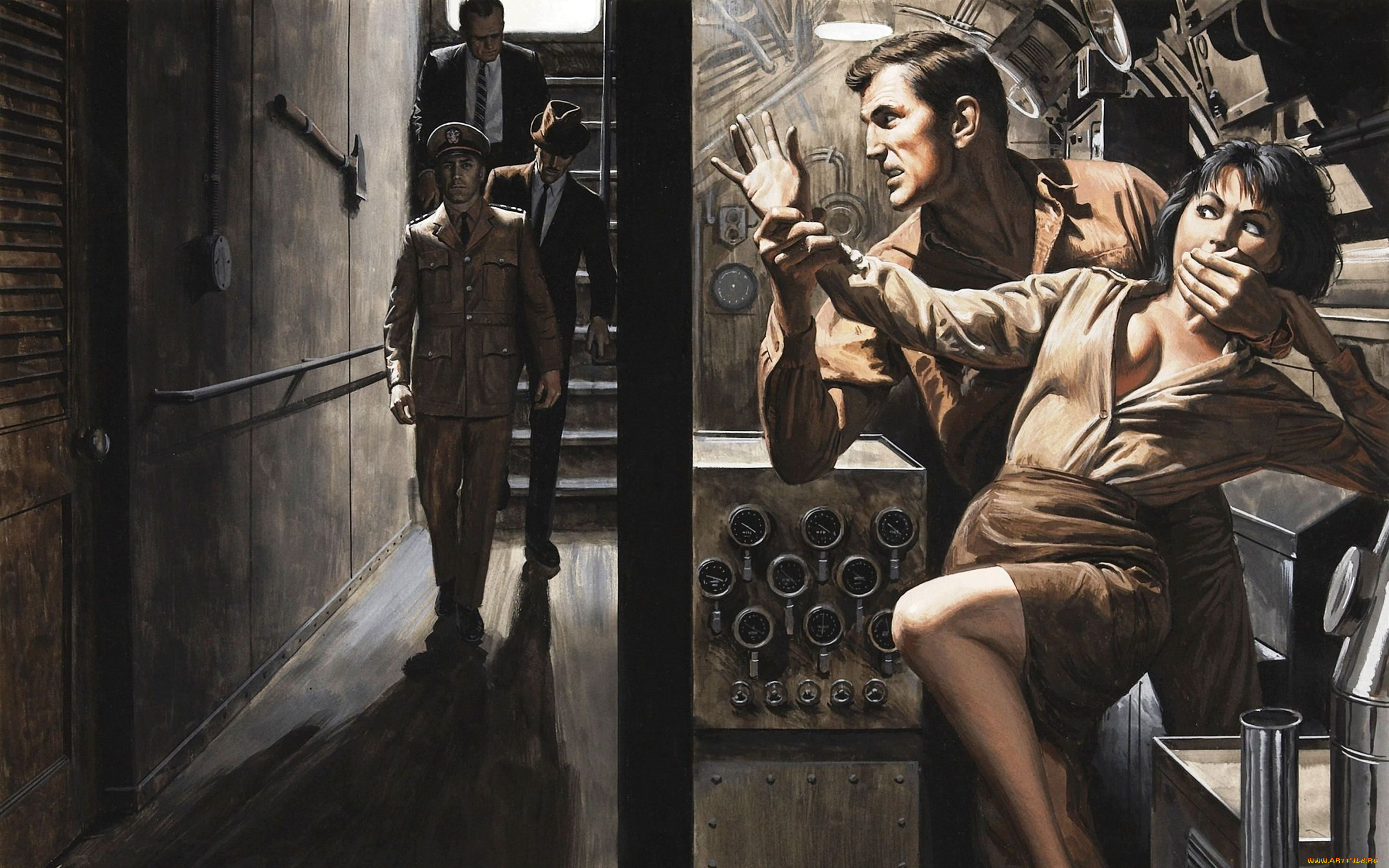 рисованные, люди