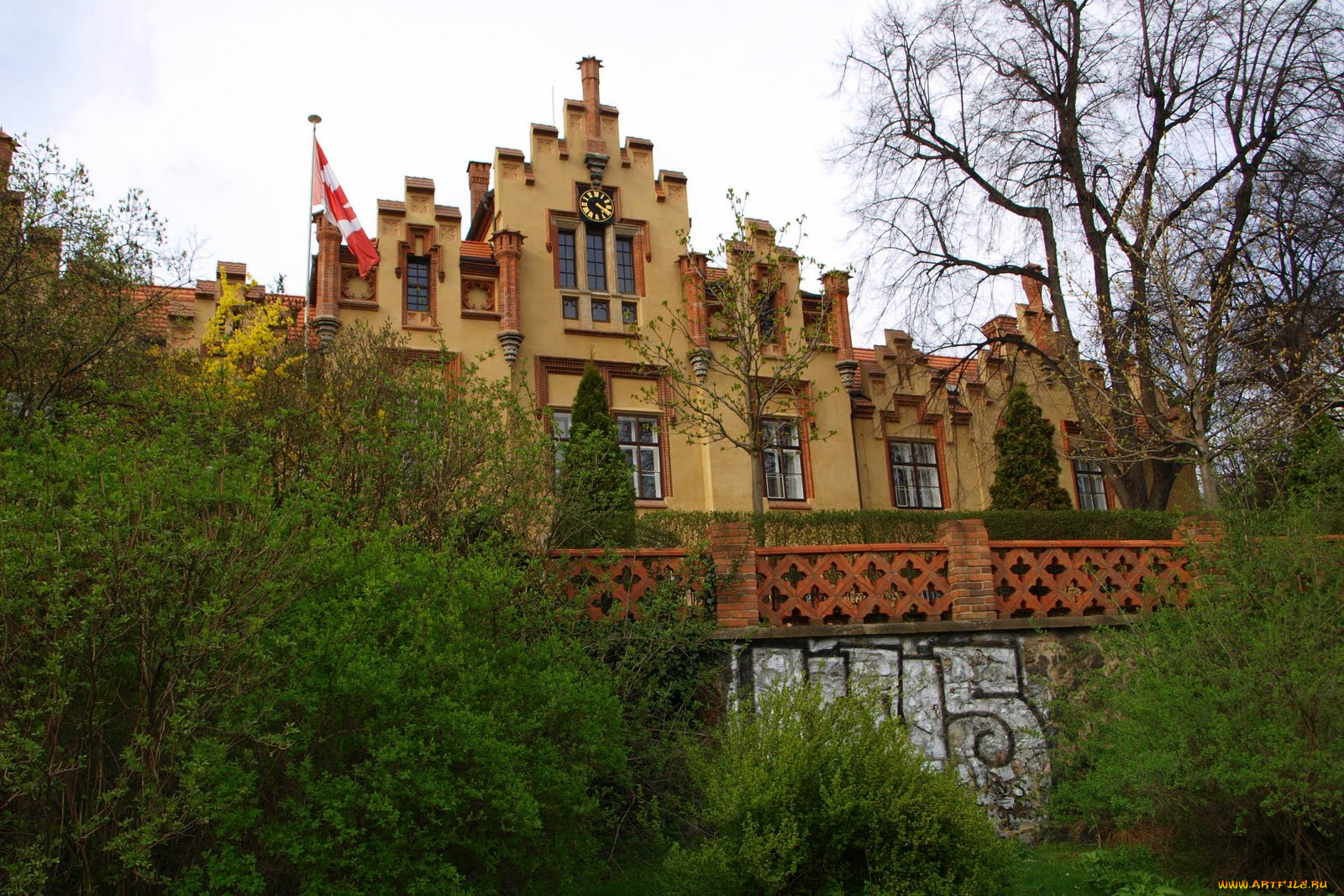 города, здания, дома, Чехия