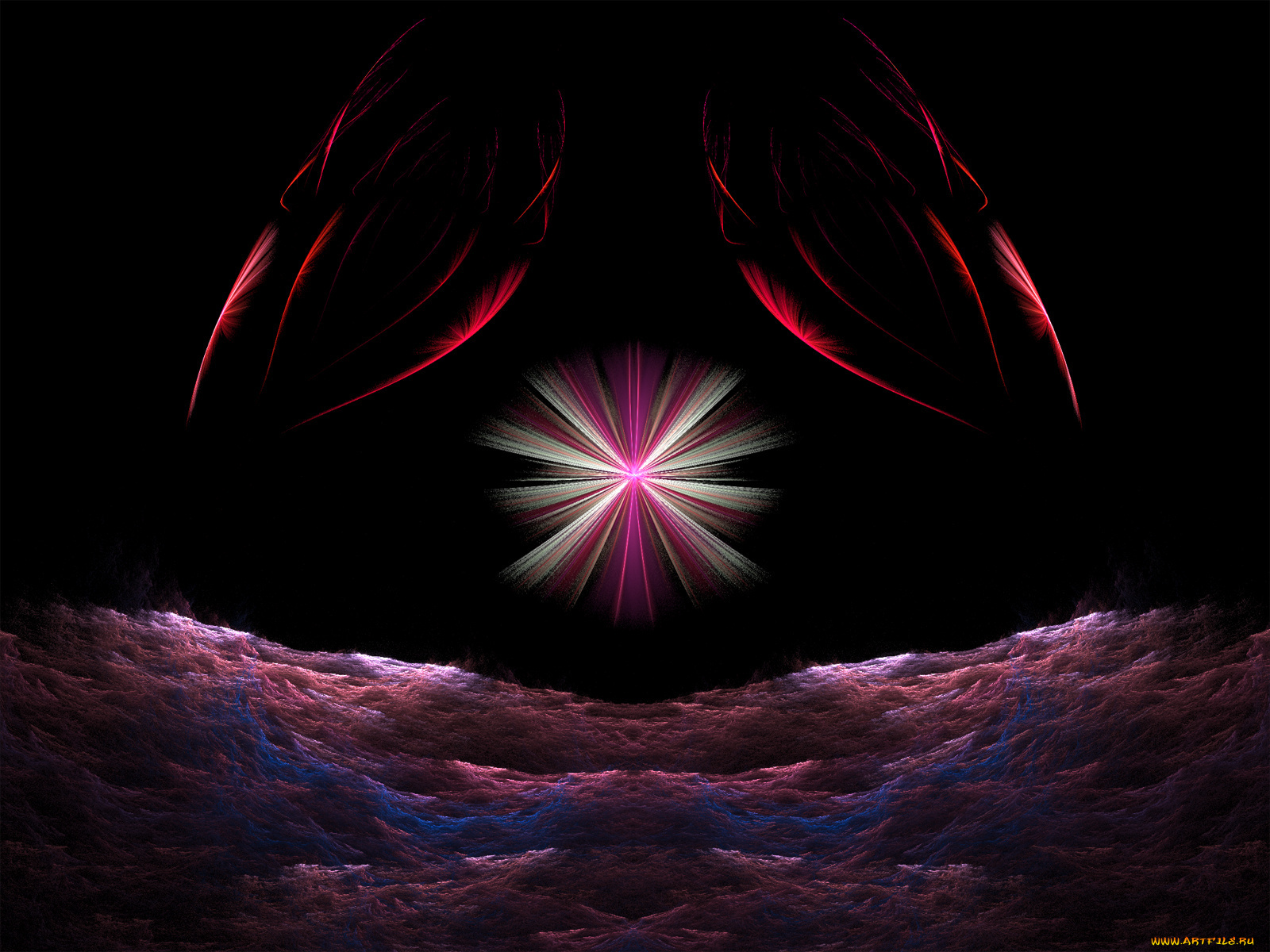 3д, графика, fractal, фракталы, узор