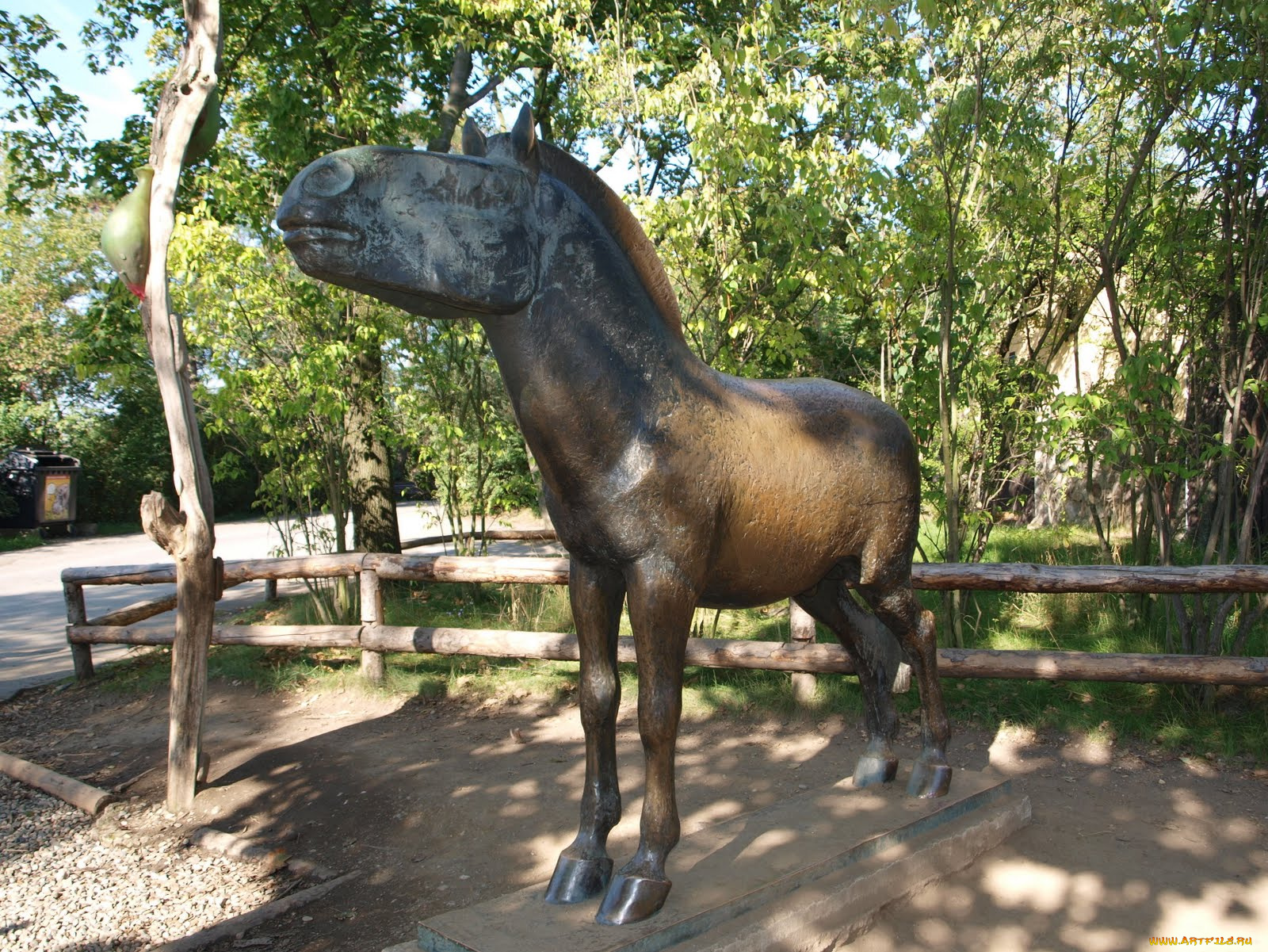 лошадь, пржевальского, разное, рельефы, статуи, музейные, экспонаты, Чехия