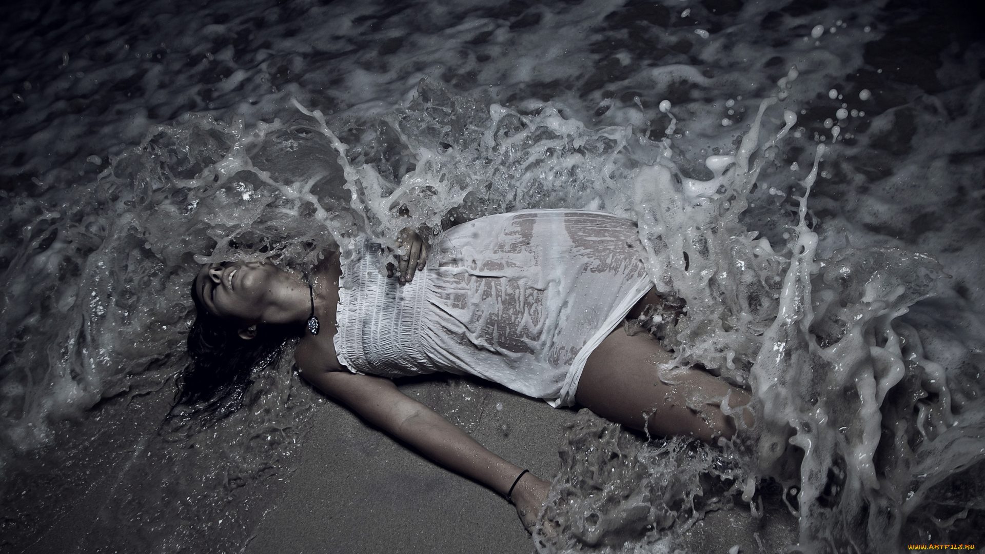 -Unsort, Креатив, девушки, unsort, креатив, волны