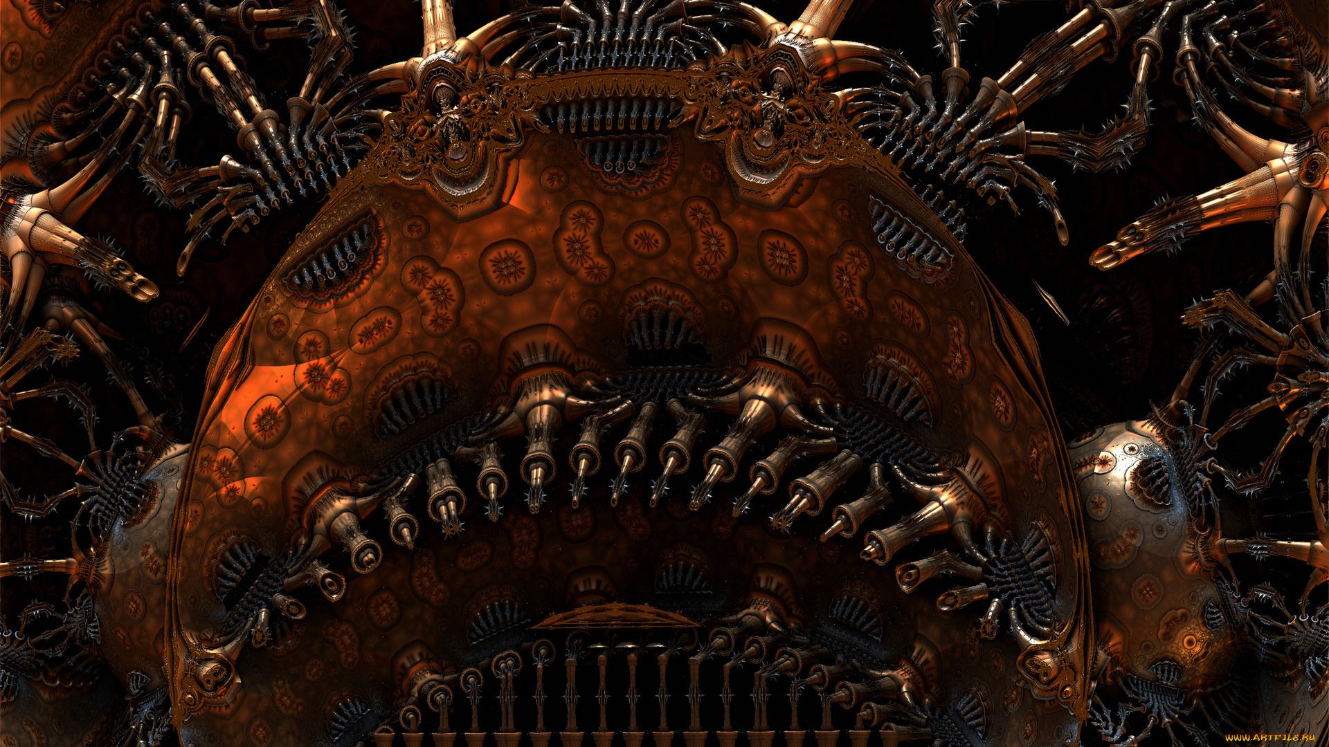 3д, графика, fractal, фракталы, фон