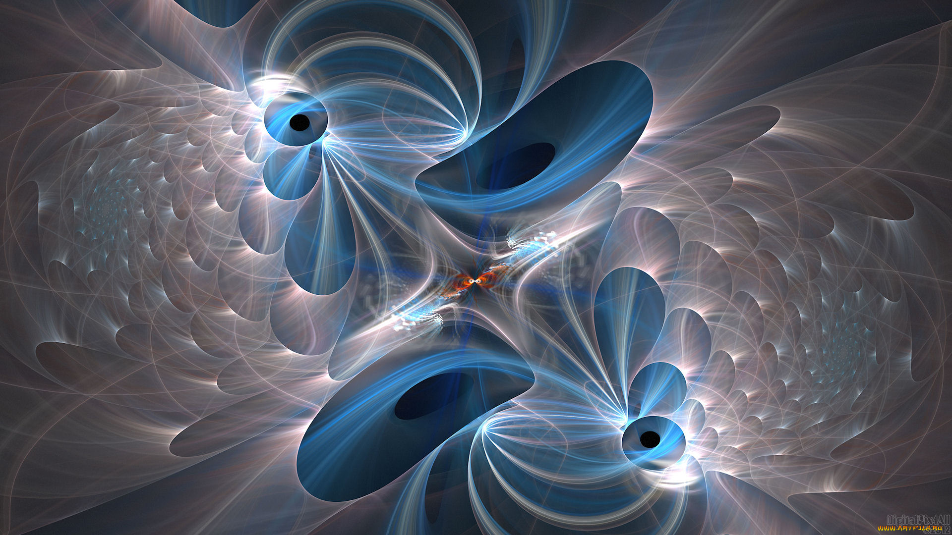 3д, графика, fractal, фракталы, узор