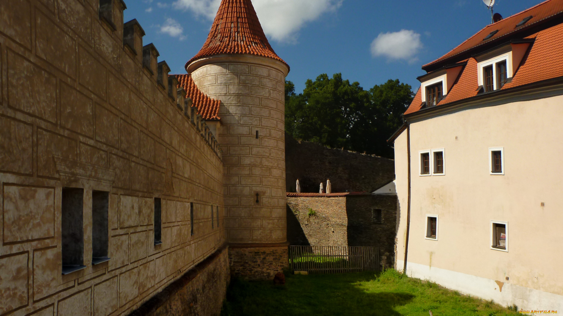 города, дворцы, замки, крепости, Чехия