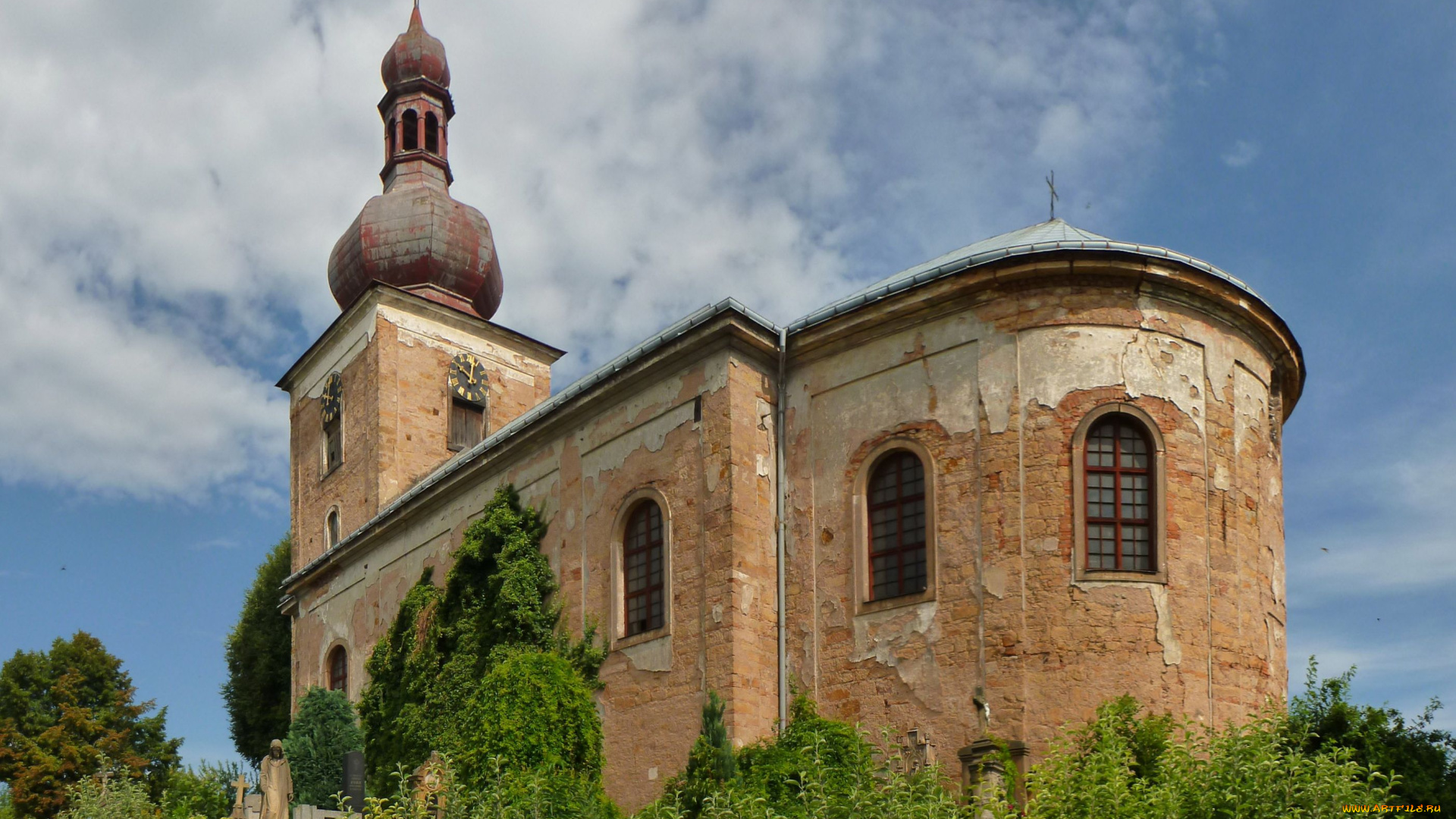 города, католические, соборы, костелы, аббатства, Чехия