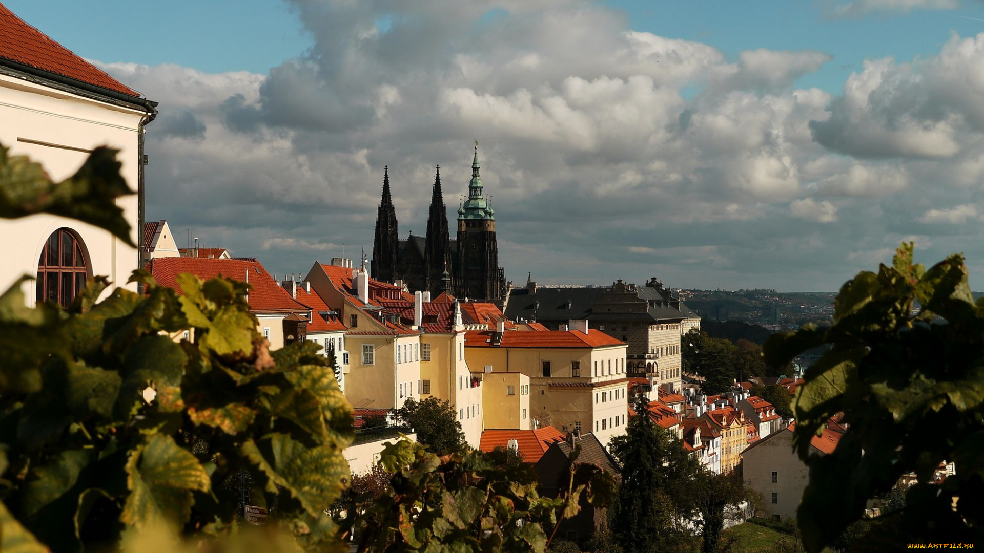 города, прага, Чехия