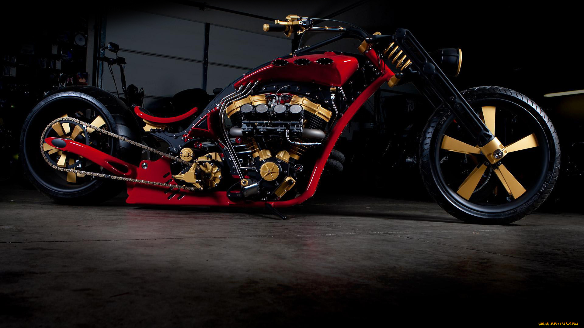 мотоциклы, customs, thunderstruck