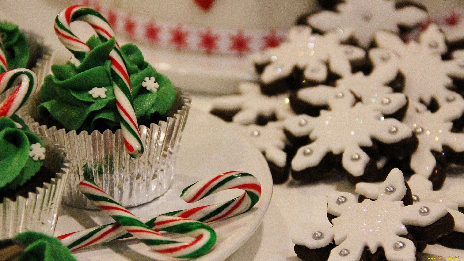 праздничные, угощения, кексы, печенье, глазурь