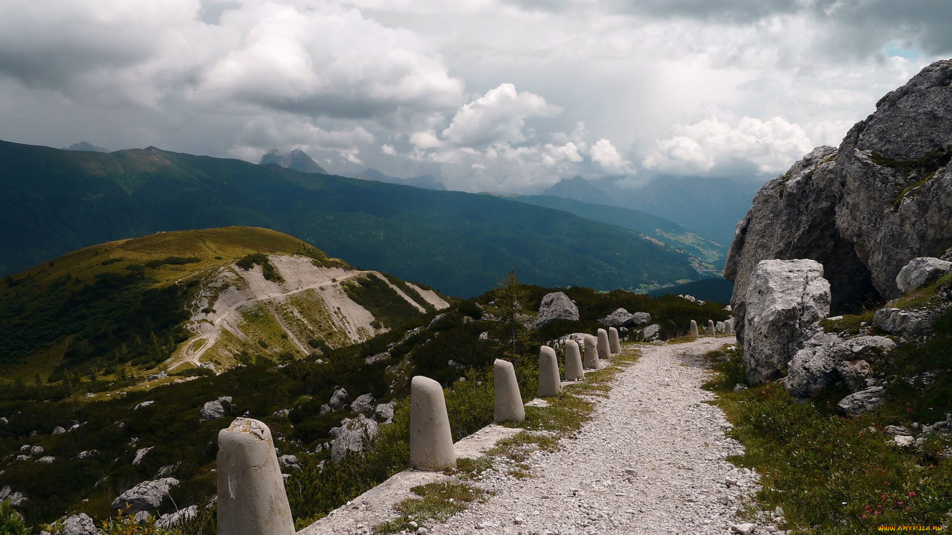 природа, дороги, италия