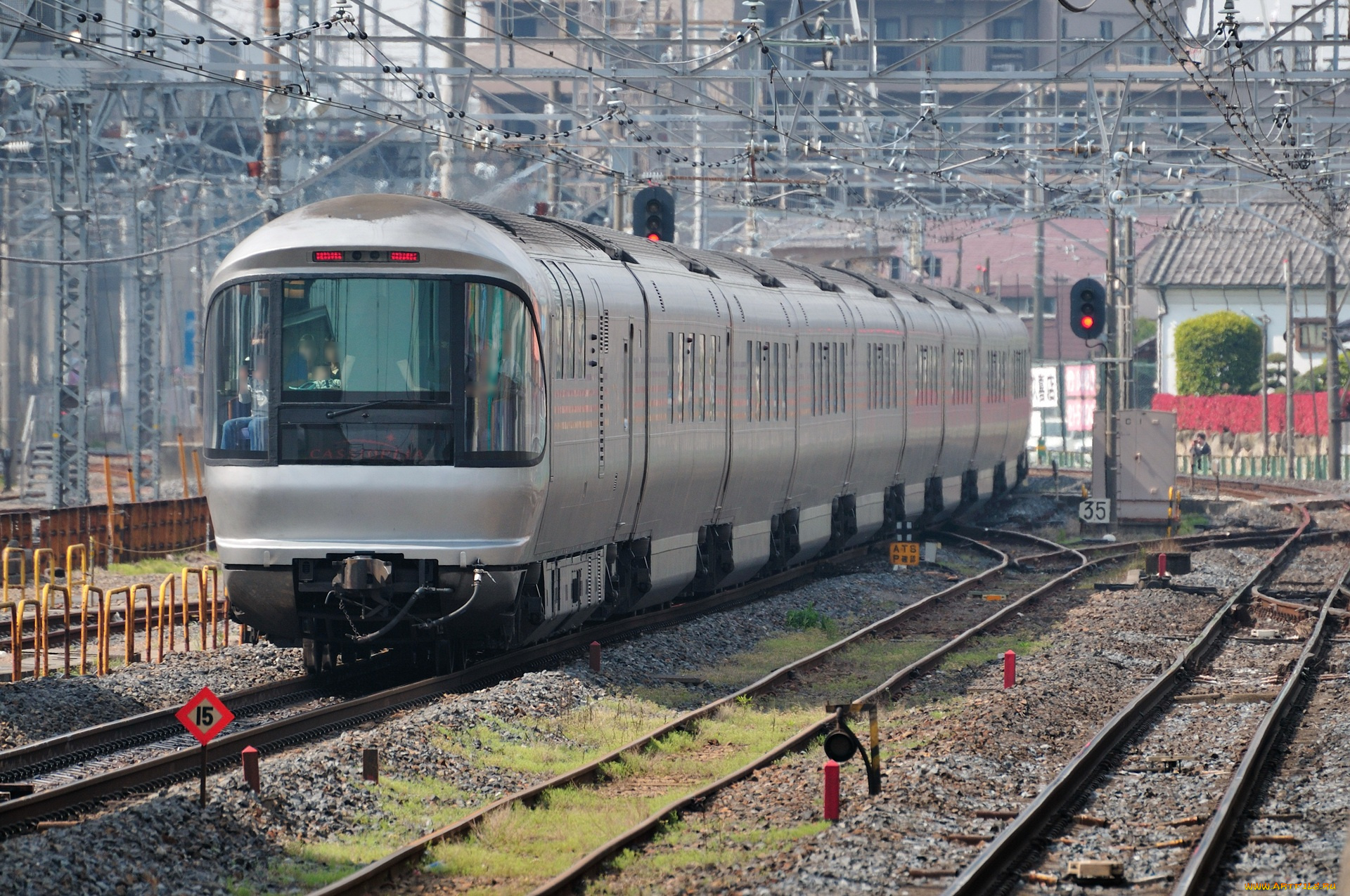 техника, электрички, рельсы