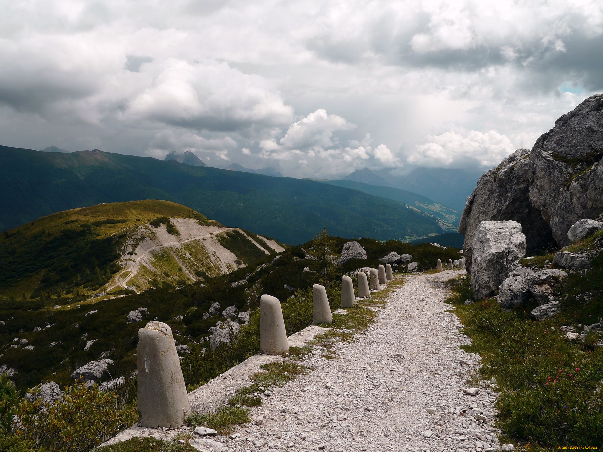 природа, дороги, италия