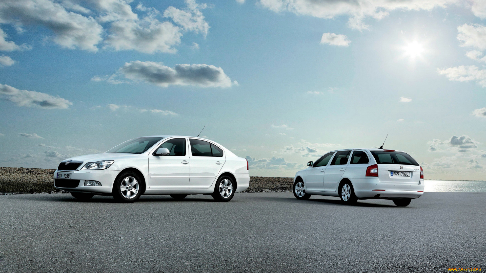 2009, skoda, octavia, greenline, автомобили