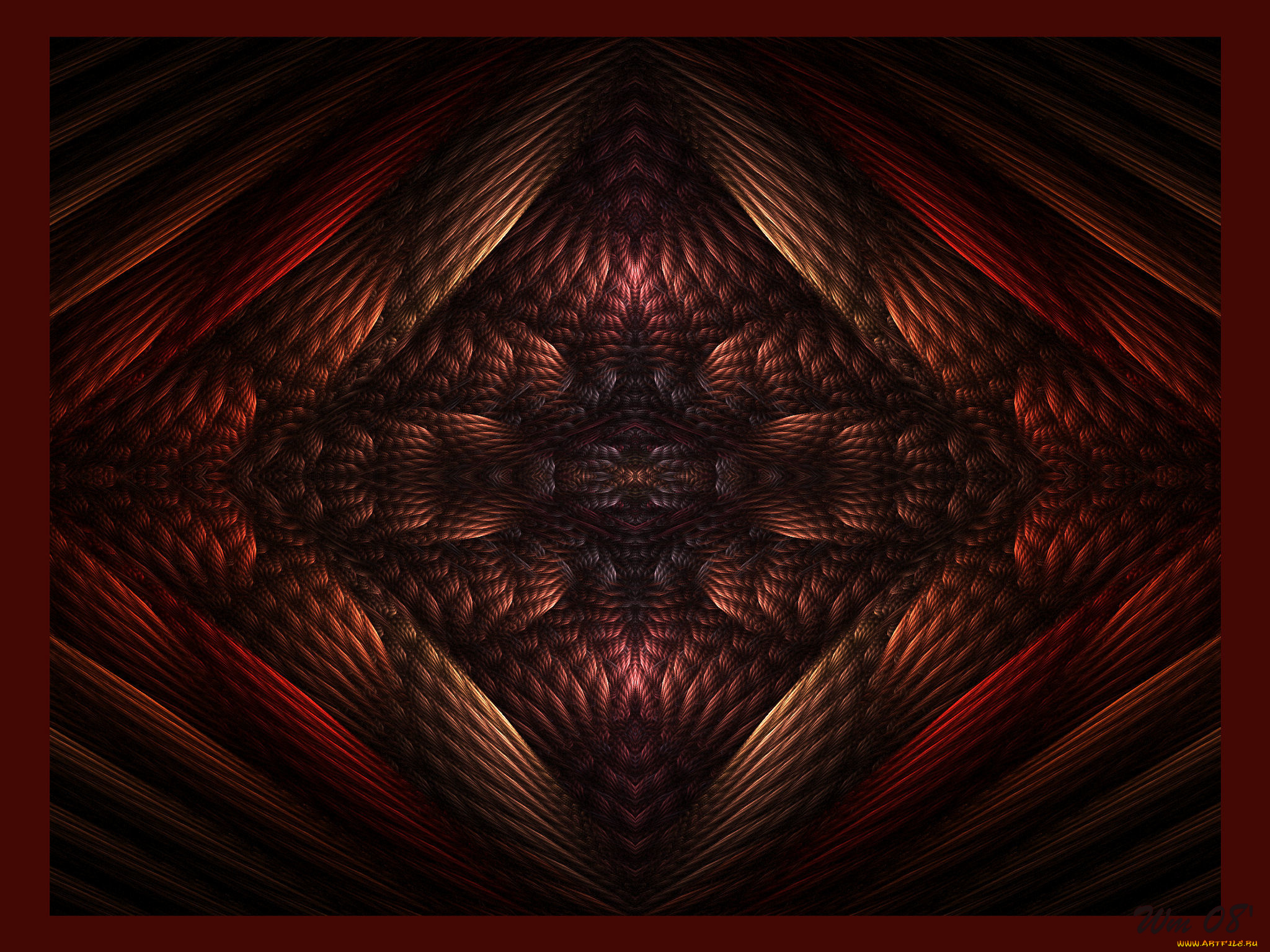 3д, графика, fractal, фракталы, фон, узор, цвета