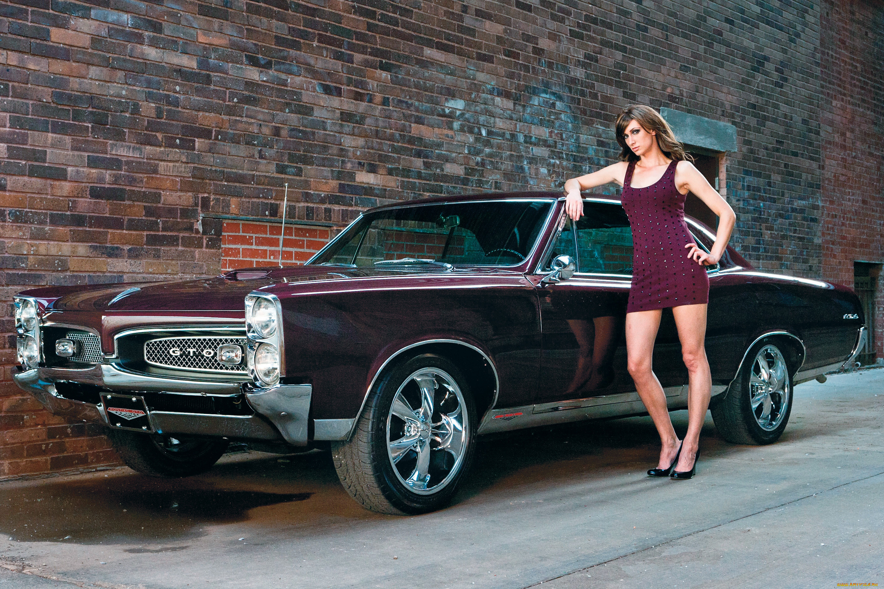 автомобили, авто, девушками, hotties