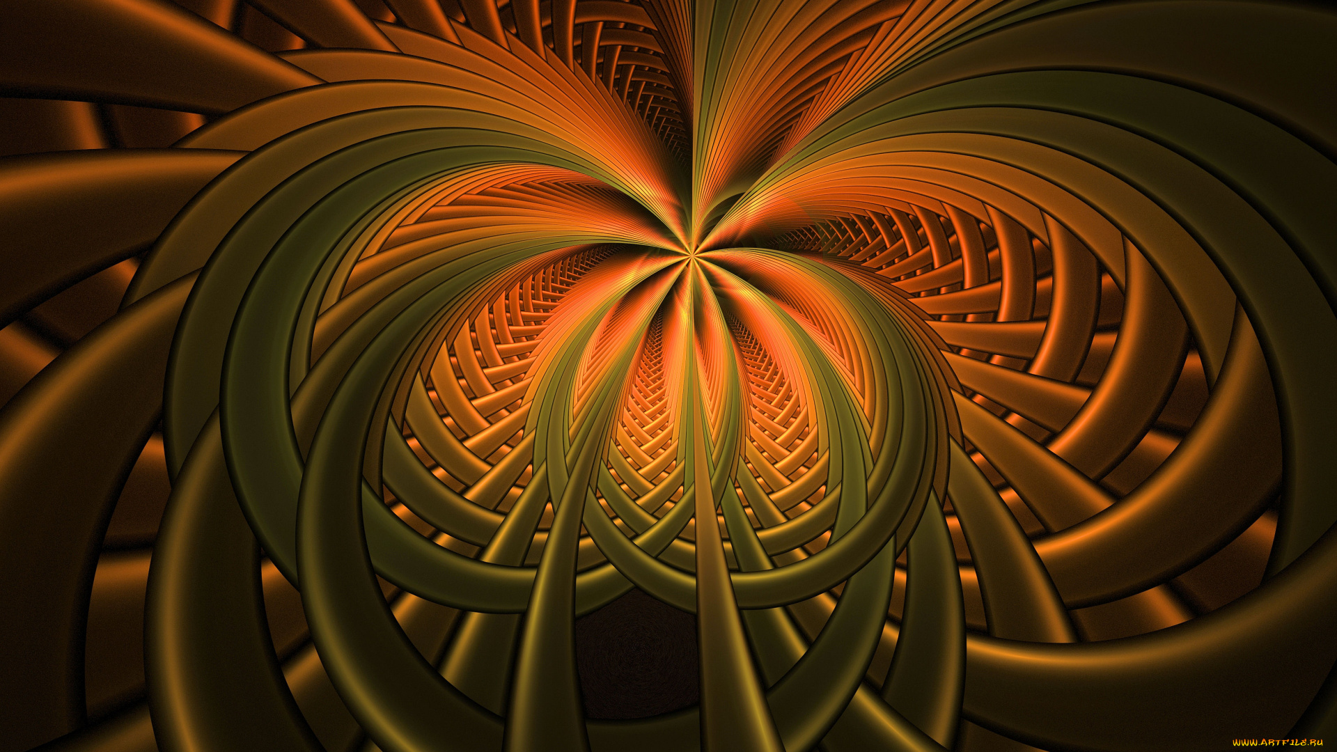 3д, графика, fractal, , фракталы, фон, цвета, узор