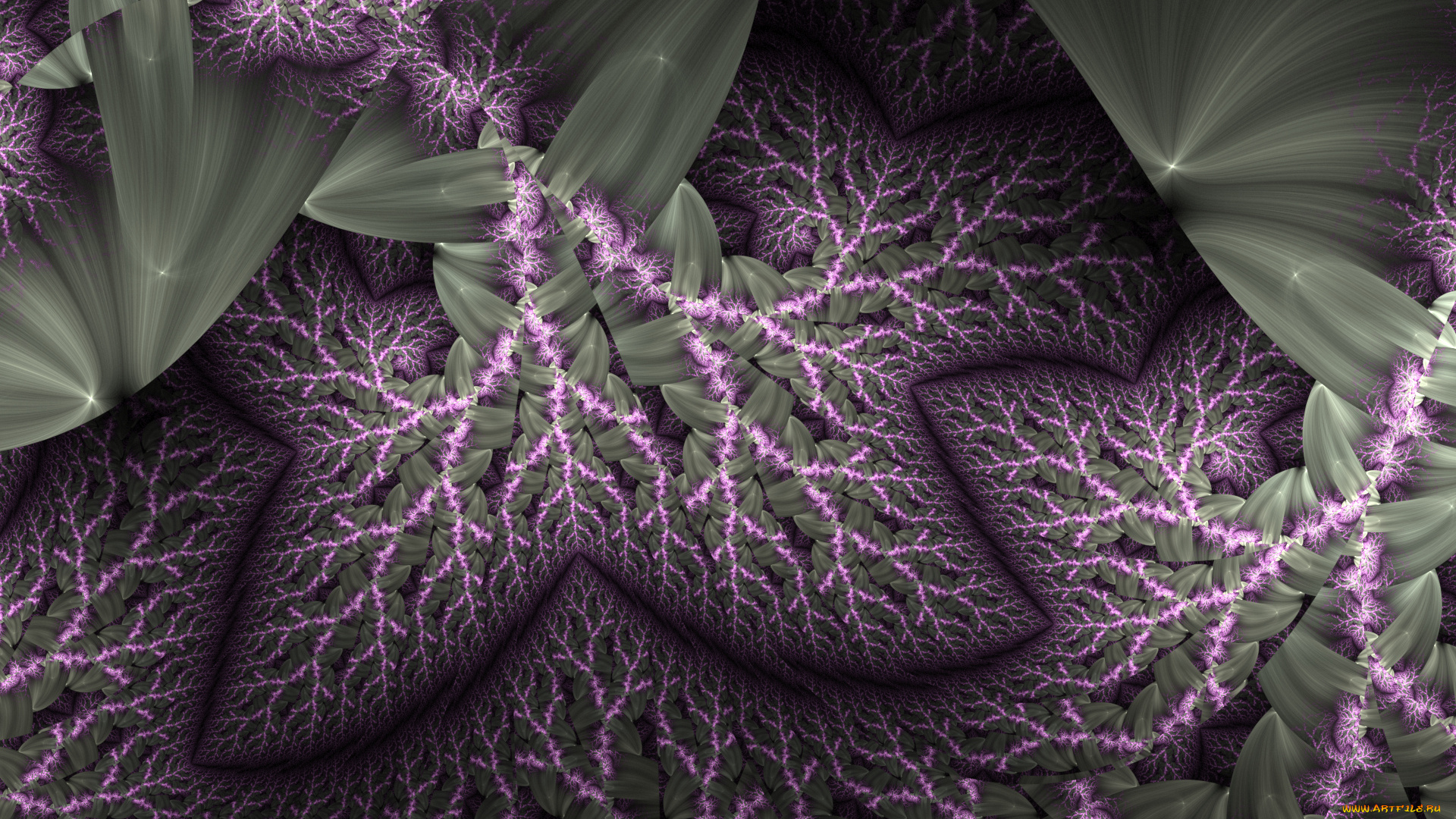 3д, графика, fractal, , фракталы, фон, цвета, узор