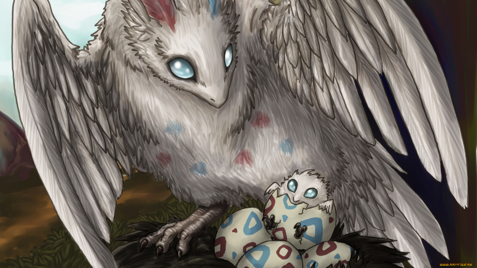 аниме, pokemon, покемон, яйца, арт, птенцы, тогипи