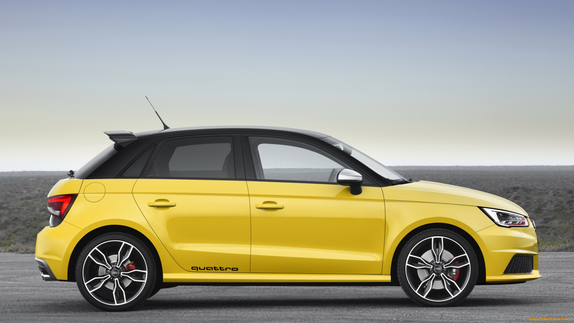 автомобили, audi, желтый, 2014г, sportback, s1