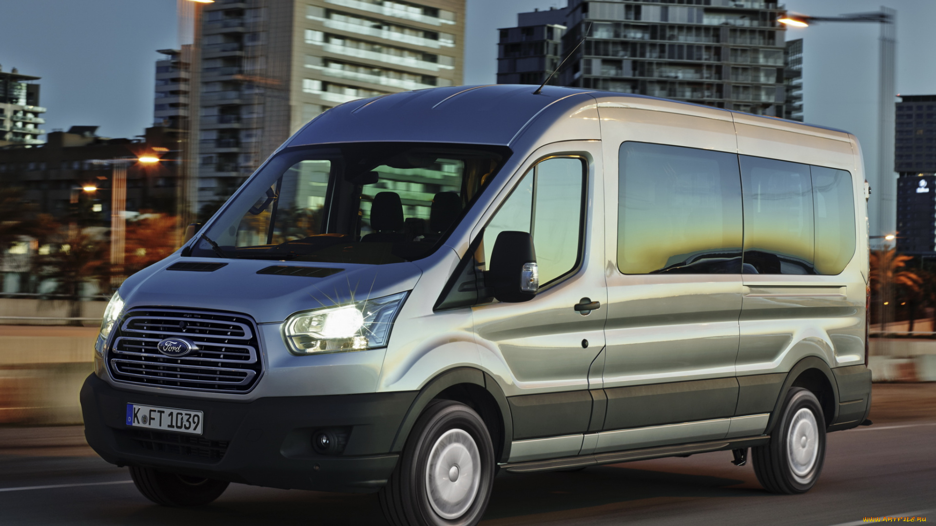 автомобили, ford, transit, 2014, l3h2, minibus