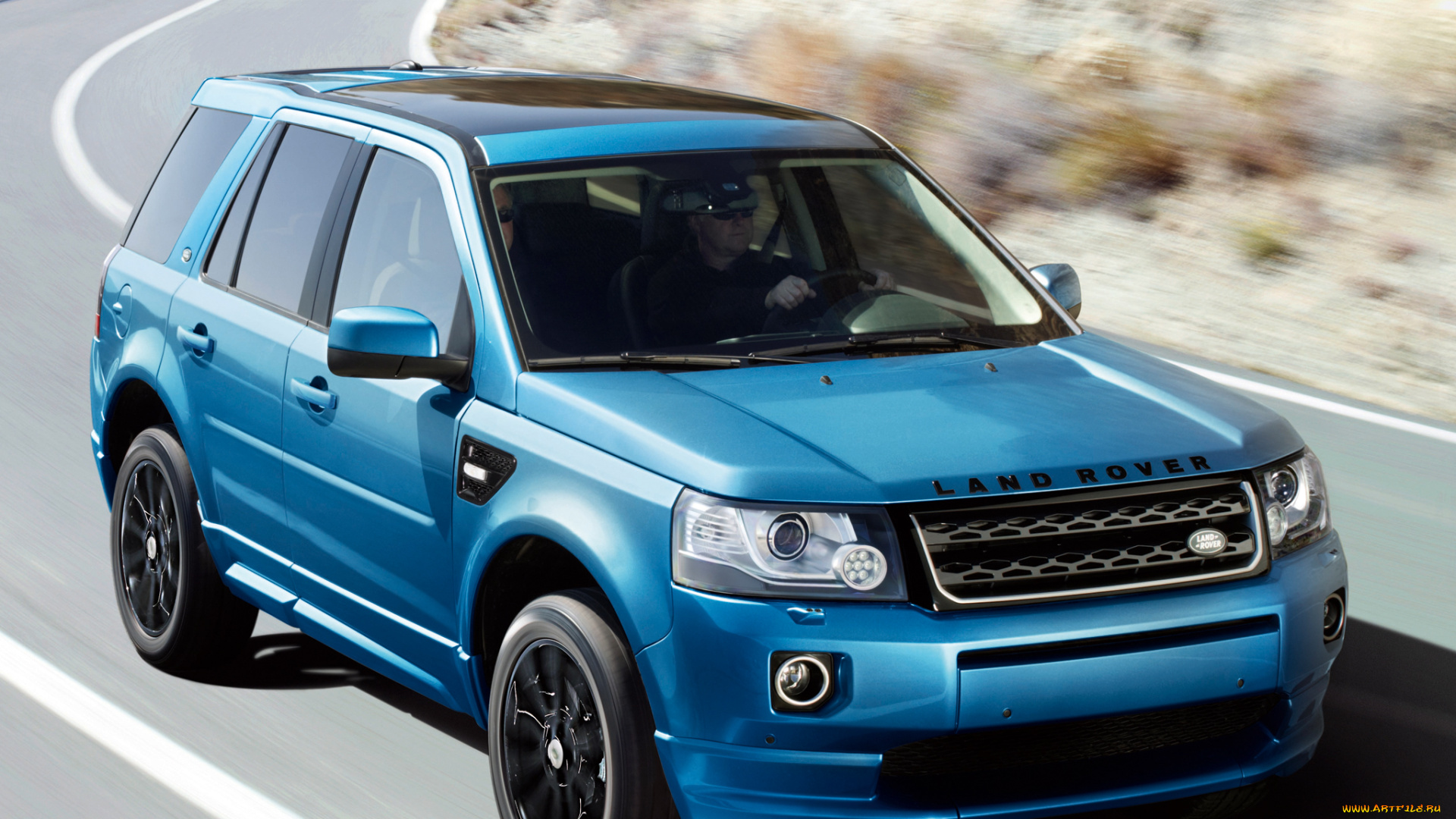 автомобили, land-rover, 2, hse, freelander, land, rover, синий, 2014, luxury