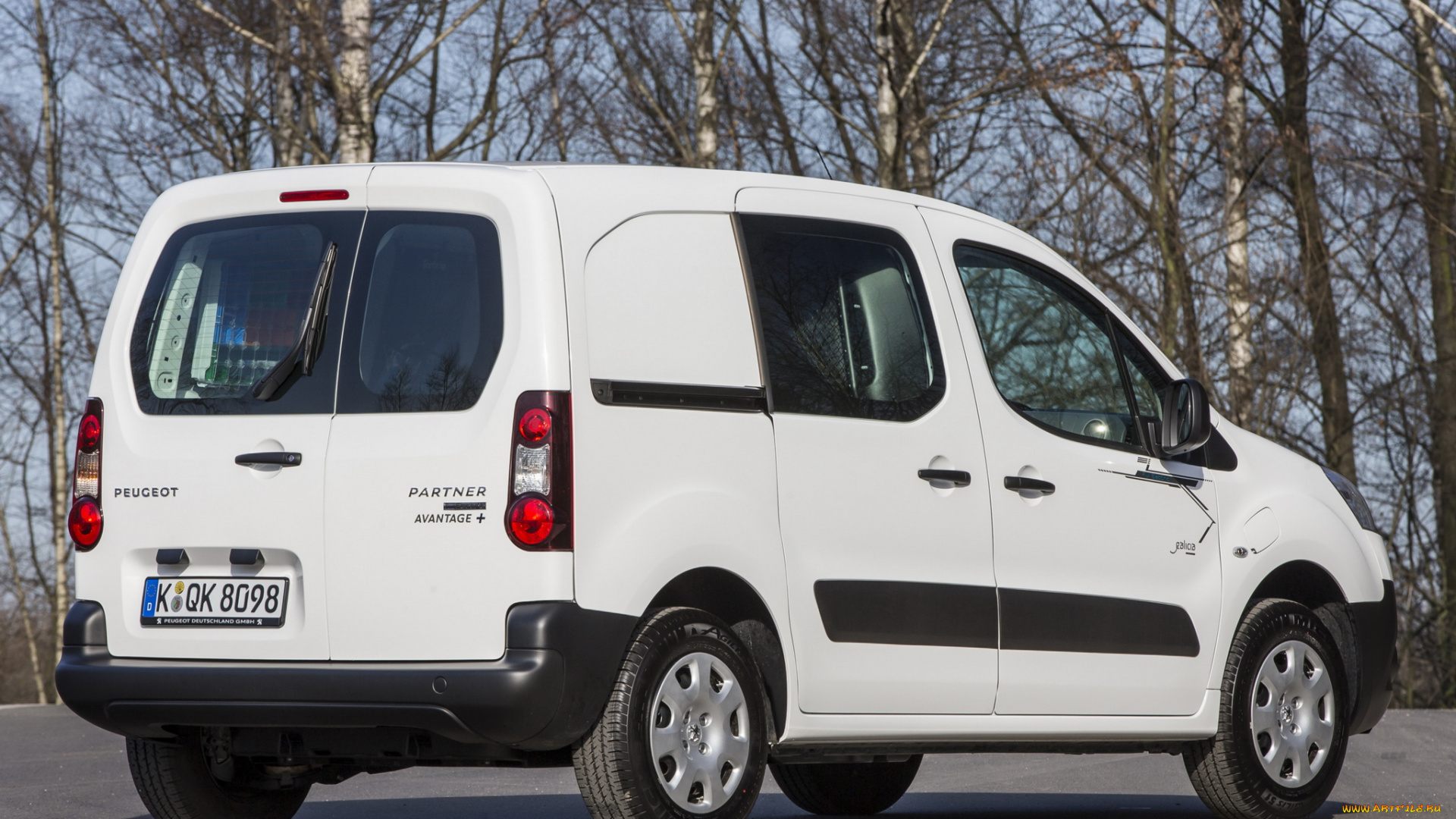 автомобили, peugeot, electric, van, partner, 2013