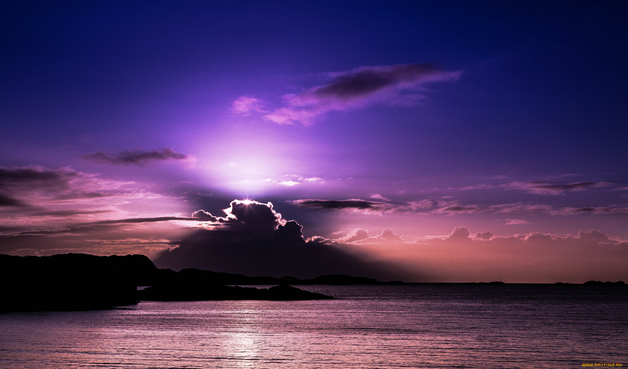 природа, восходы, закаты, вода, солнце, облака, свет