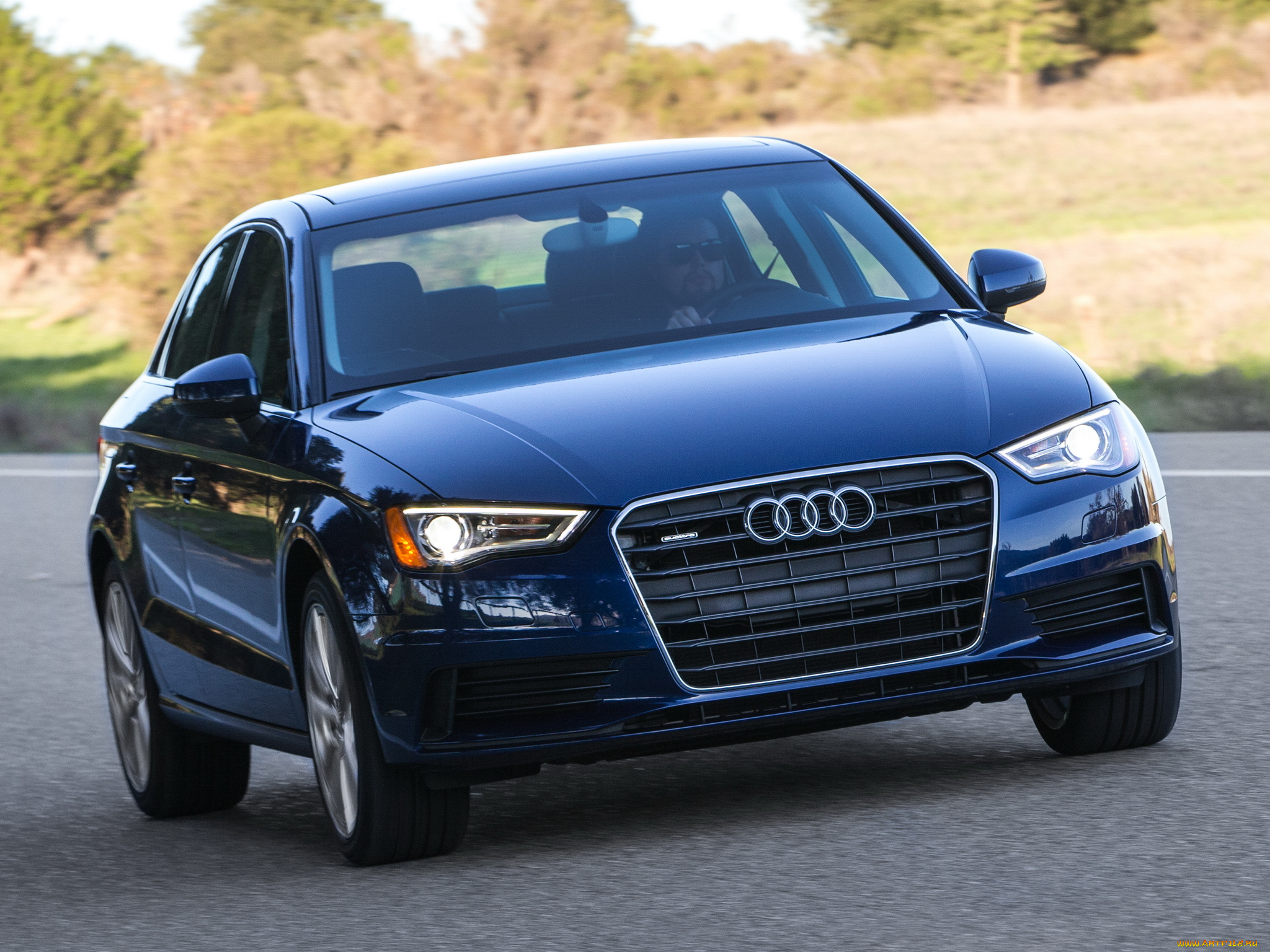 автомобили, audi, 8v, us-spec, quattro, синий, 2014, 2-0t, sedan, a3