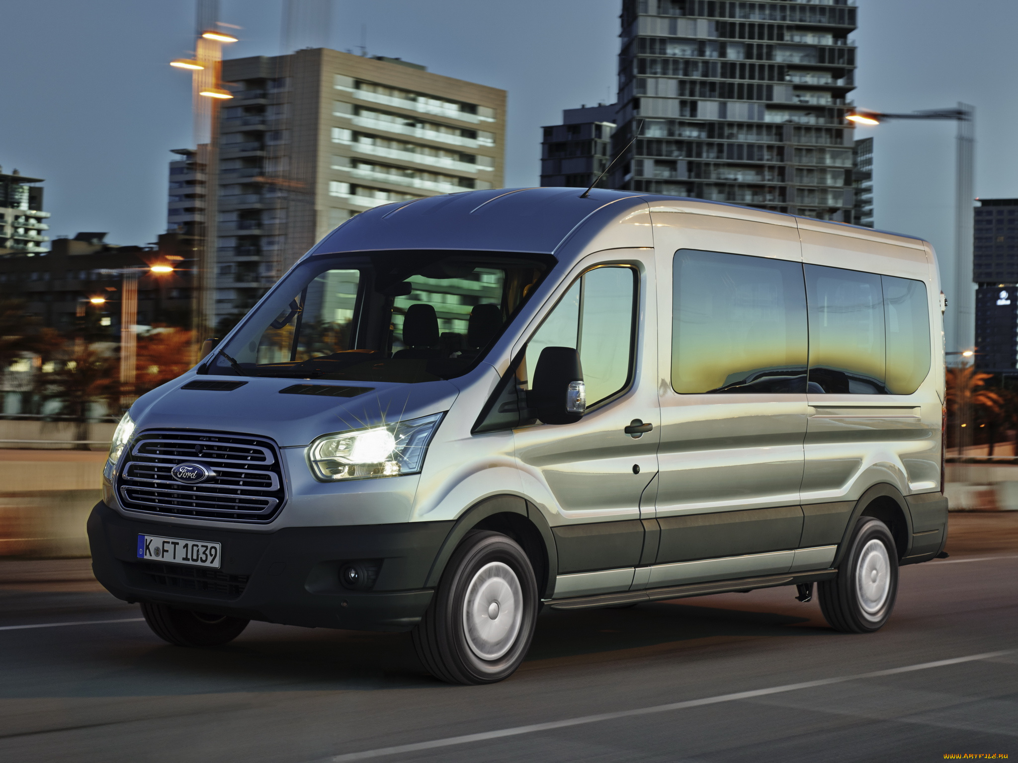 автомобили, ford, transit, 2014, l3h2, minibus