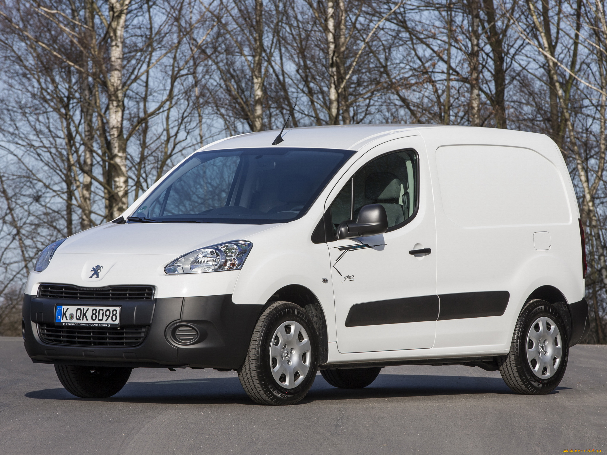 автомобили, peugeot, partner, van, electric, 2013