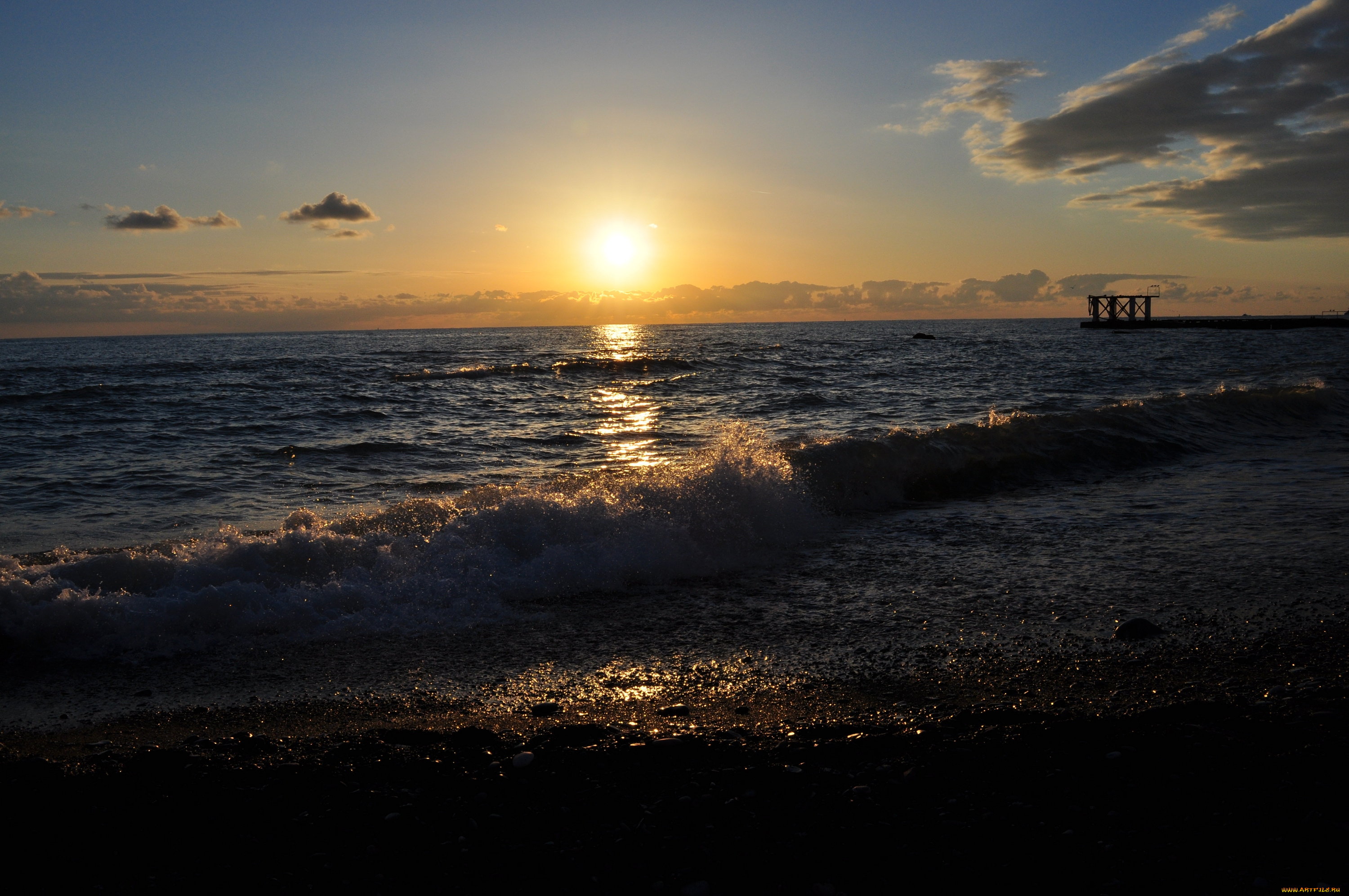 природа, восходы, закаты, сочи