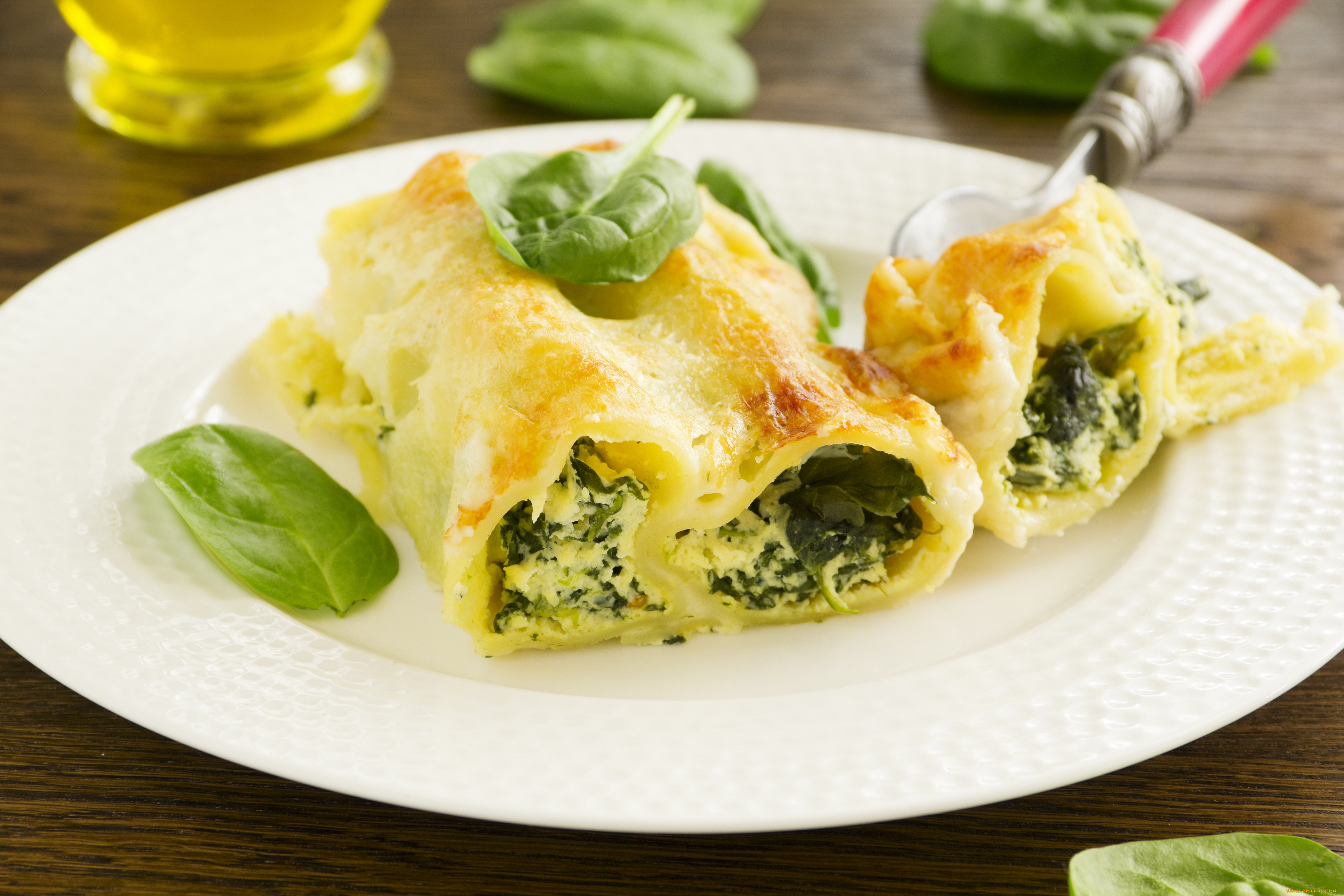 еда, макаронные, блюда, мята, макароны, фаршированные, посуда, фон, зелень