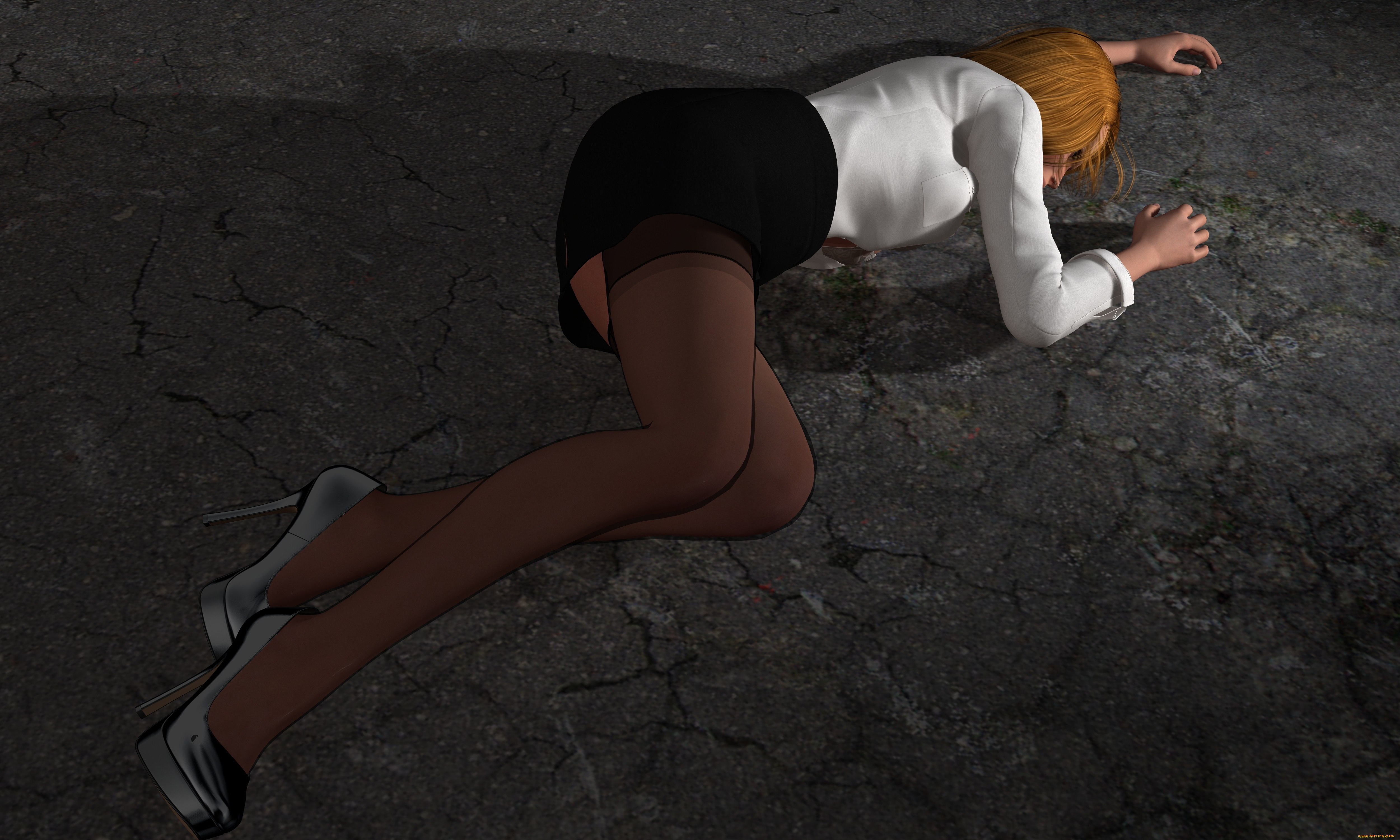 scarlet, 3д, графика, fantasy, , фантазия, девушка