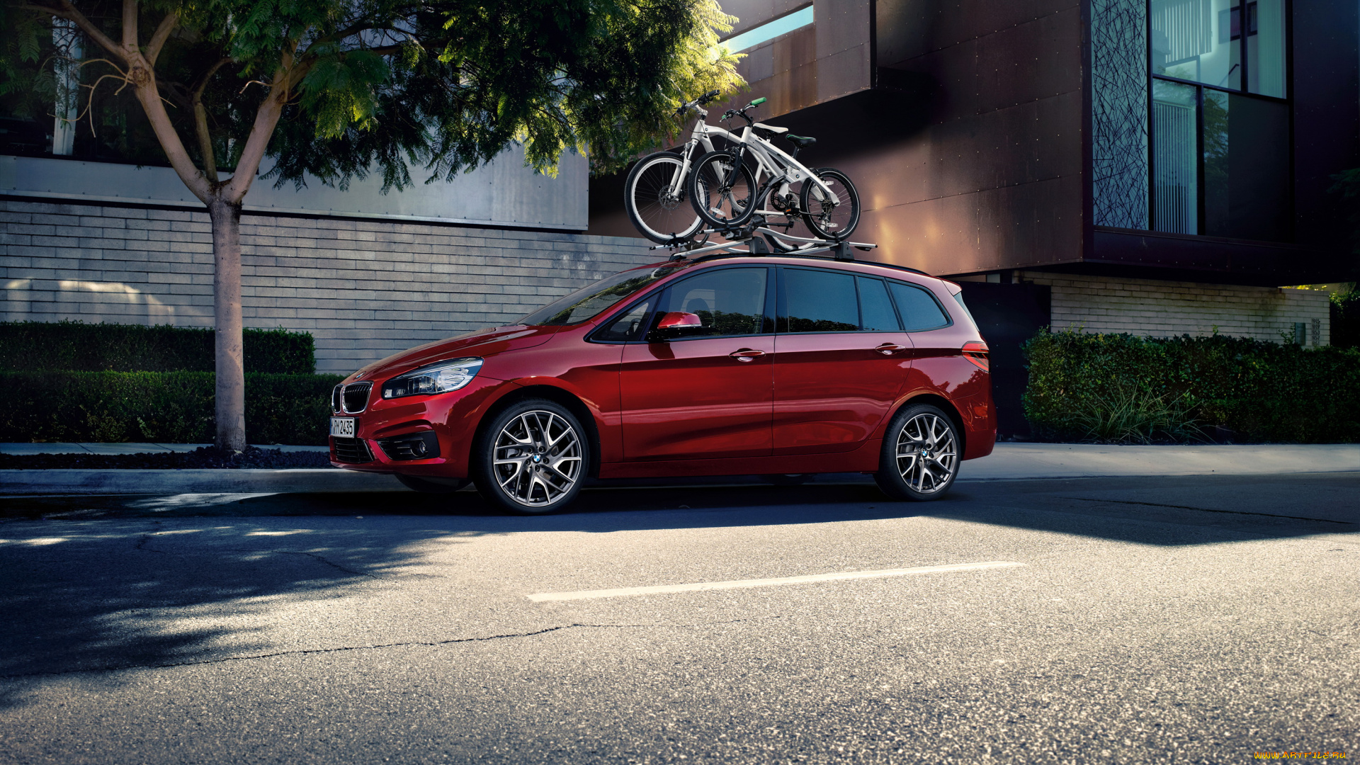 2015, bmw, 220i, gran, tourer, автомобили, bmw, металлик, бордовы, gran, tourer