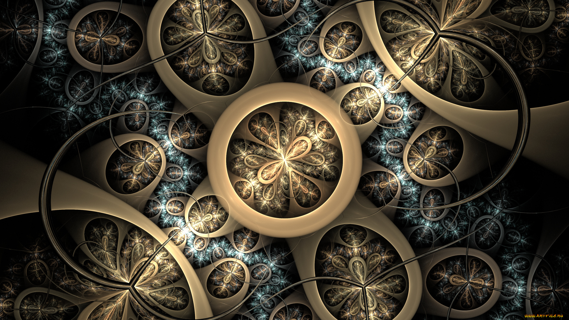 3д, графика, фракталы, , fractal, цвета, фон, узор