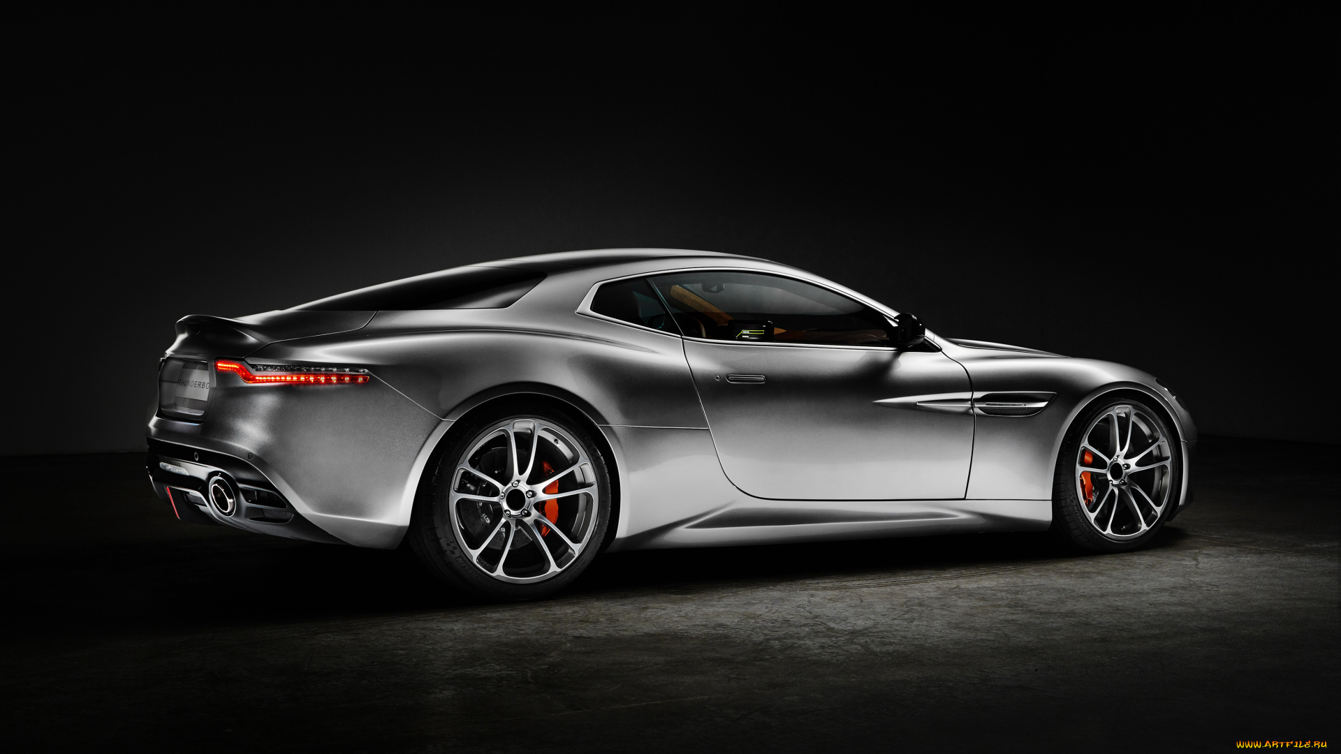 автомобили, aston, martin, thunderbolt, aston, martin, темный, 2015, by, galpin