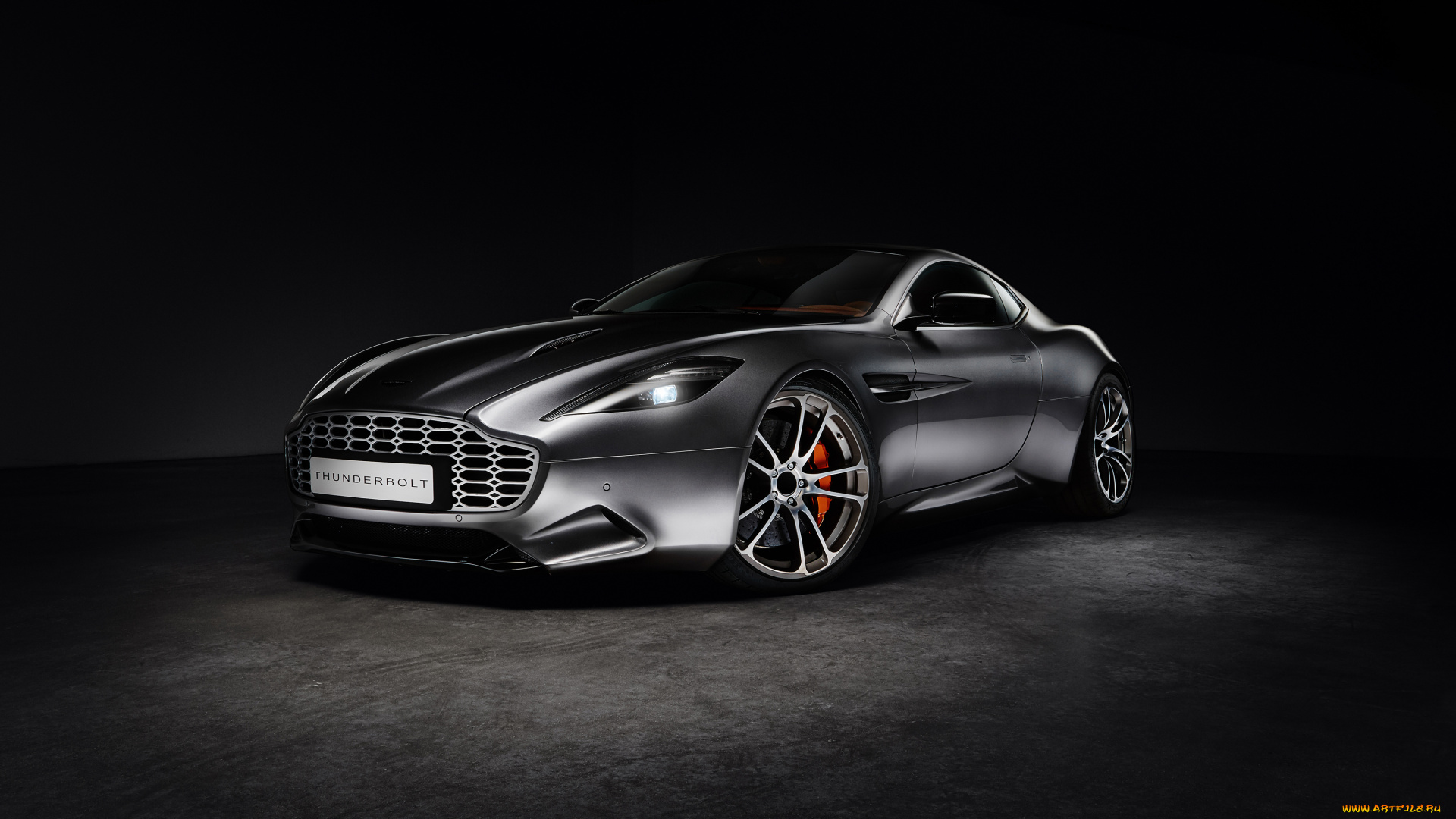 автомобили, aston, martin, thunderbolt, aston, martin, темный, 2015, by, galpin