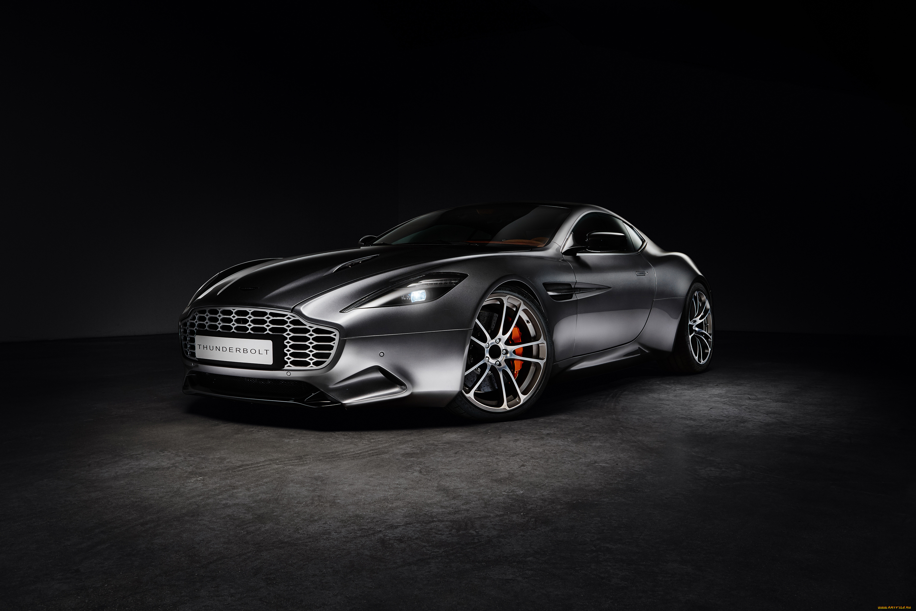 автомобили, aston, martin, thunderbolt, aston, martin, темный, 2015, by, galpin