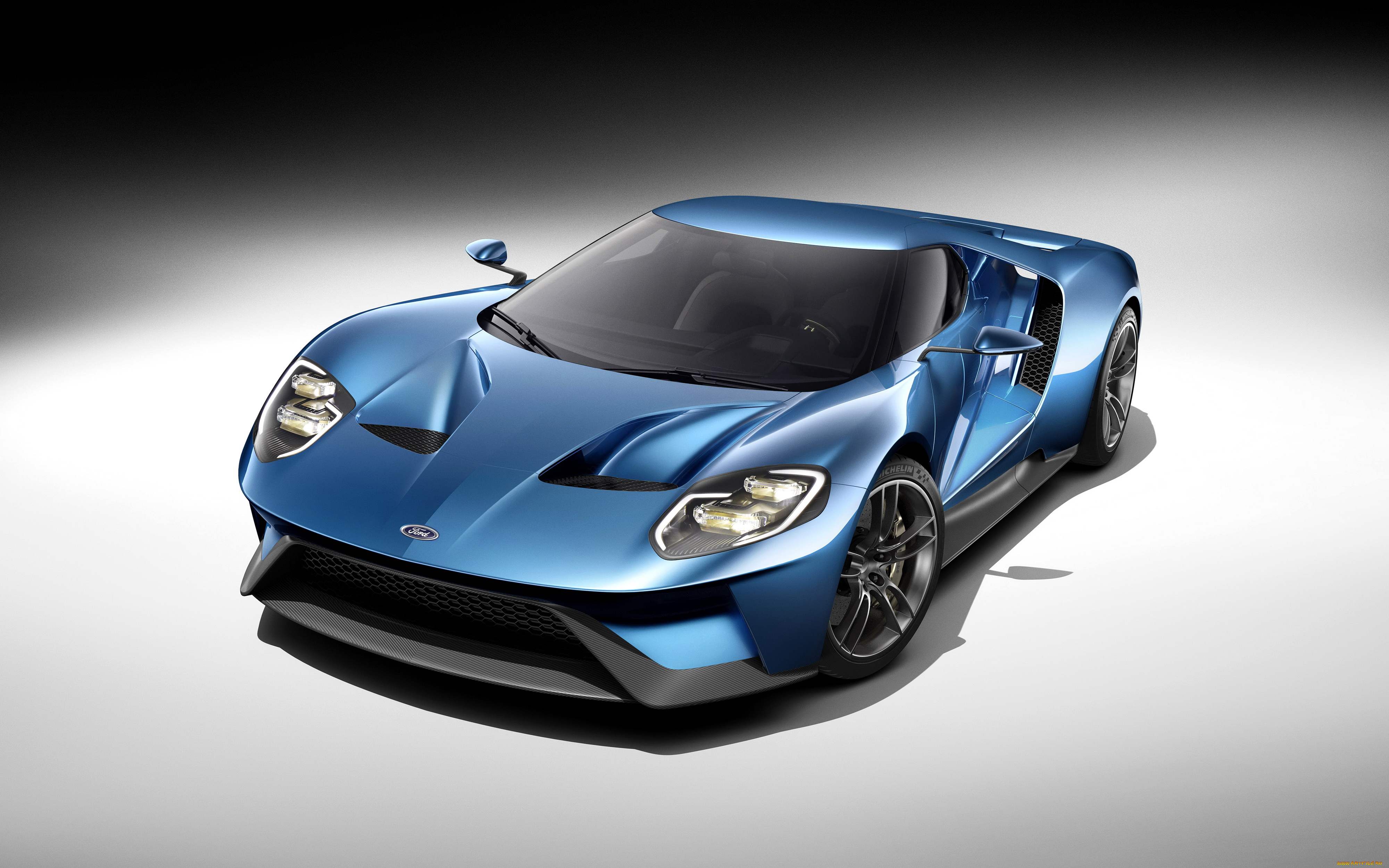 2015, ford, gt, автомобили, ford, металлик, голубой